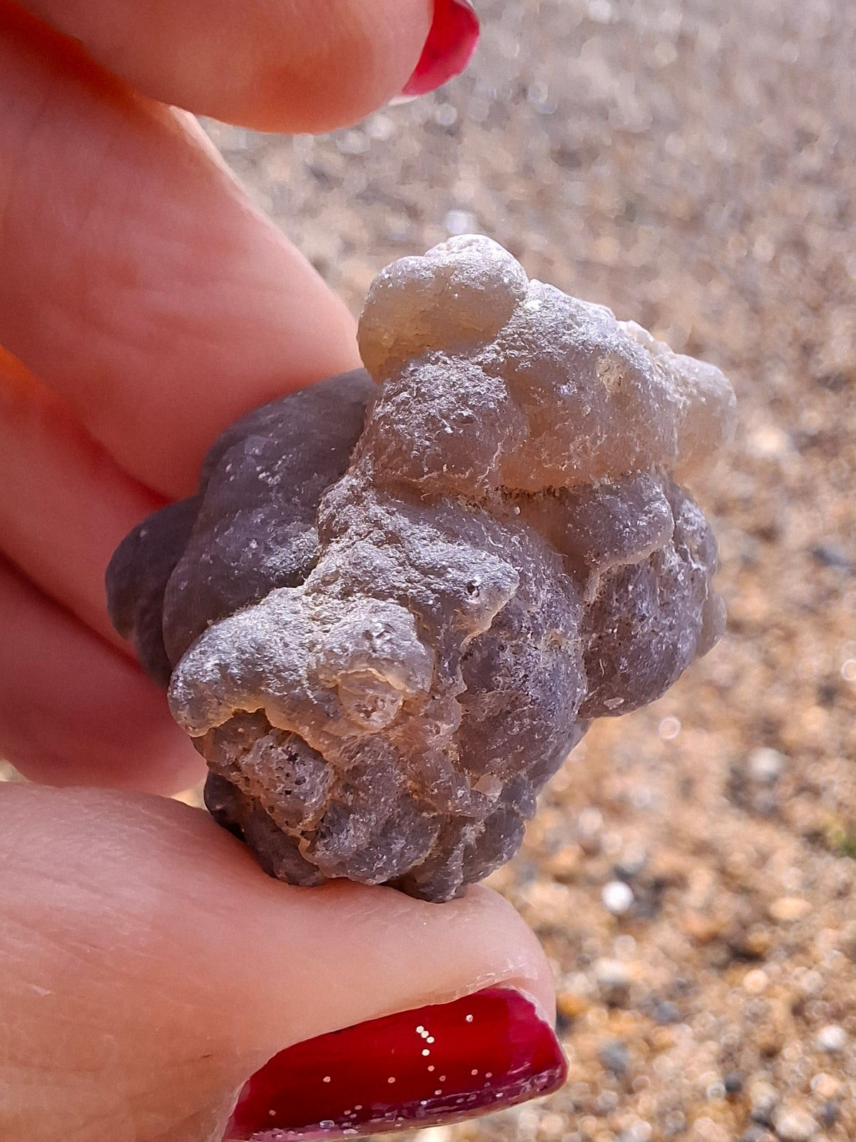 Nebula Chalcedony, 16.57g, Fossil (Ref: NC10)