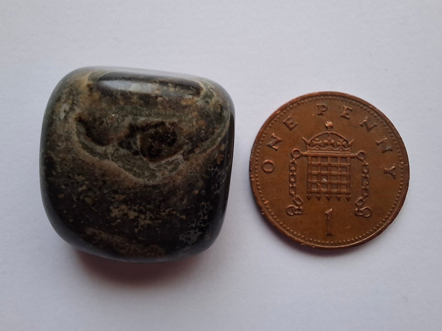 Kambaba Jasper, Tumble Stone, Crystal (Ref: T162)