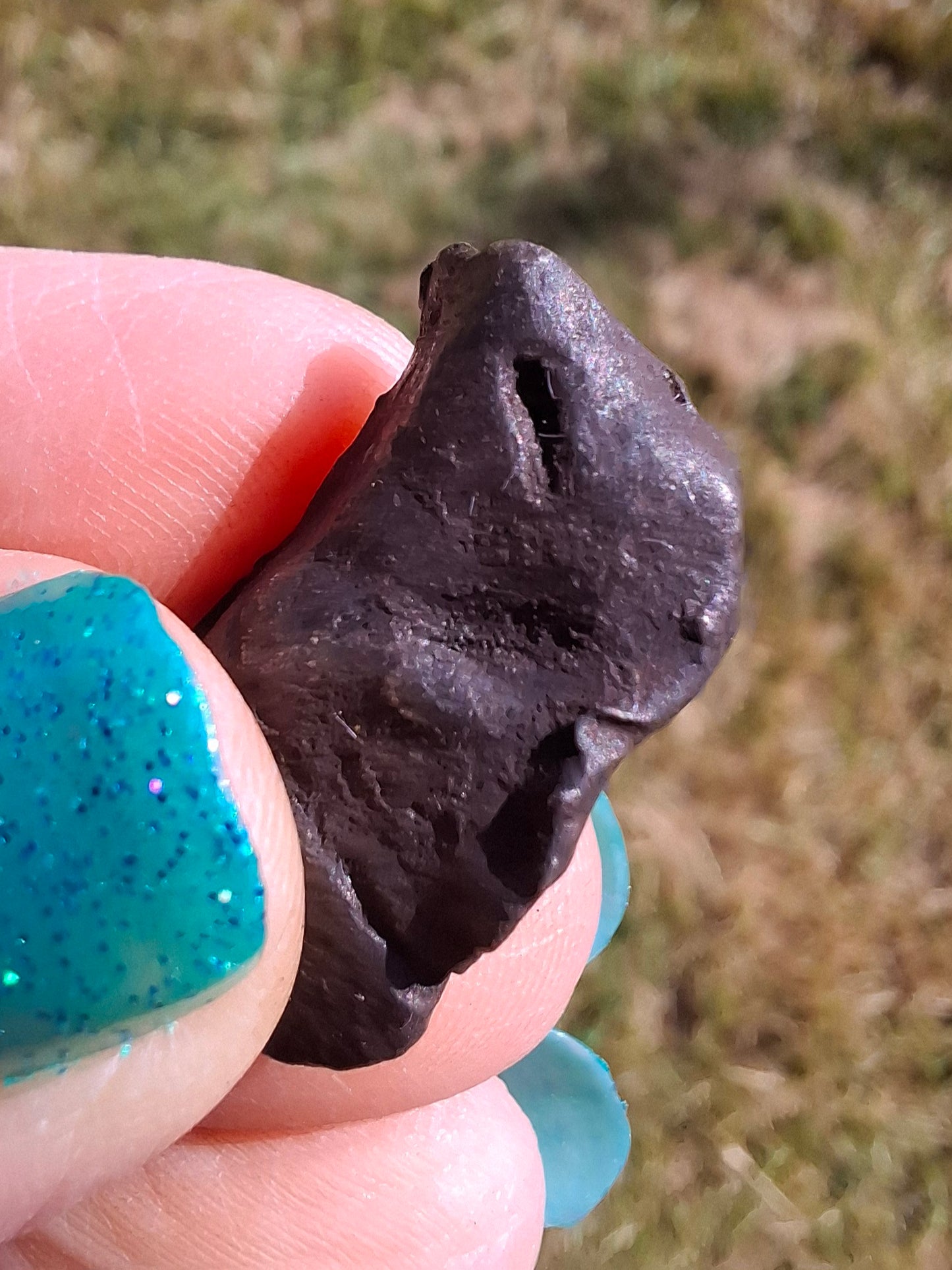 Gebel Kamil Iron Meteorite, 12.34g (Ref: K44)