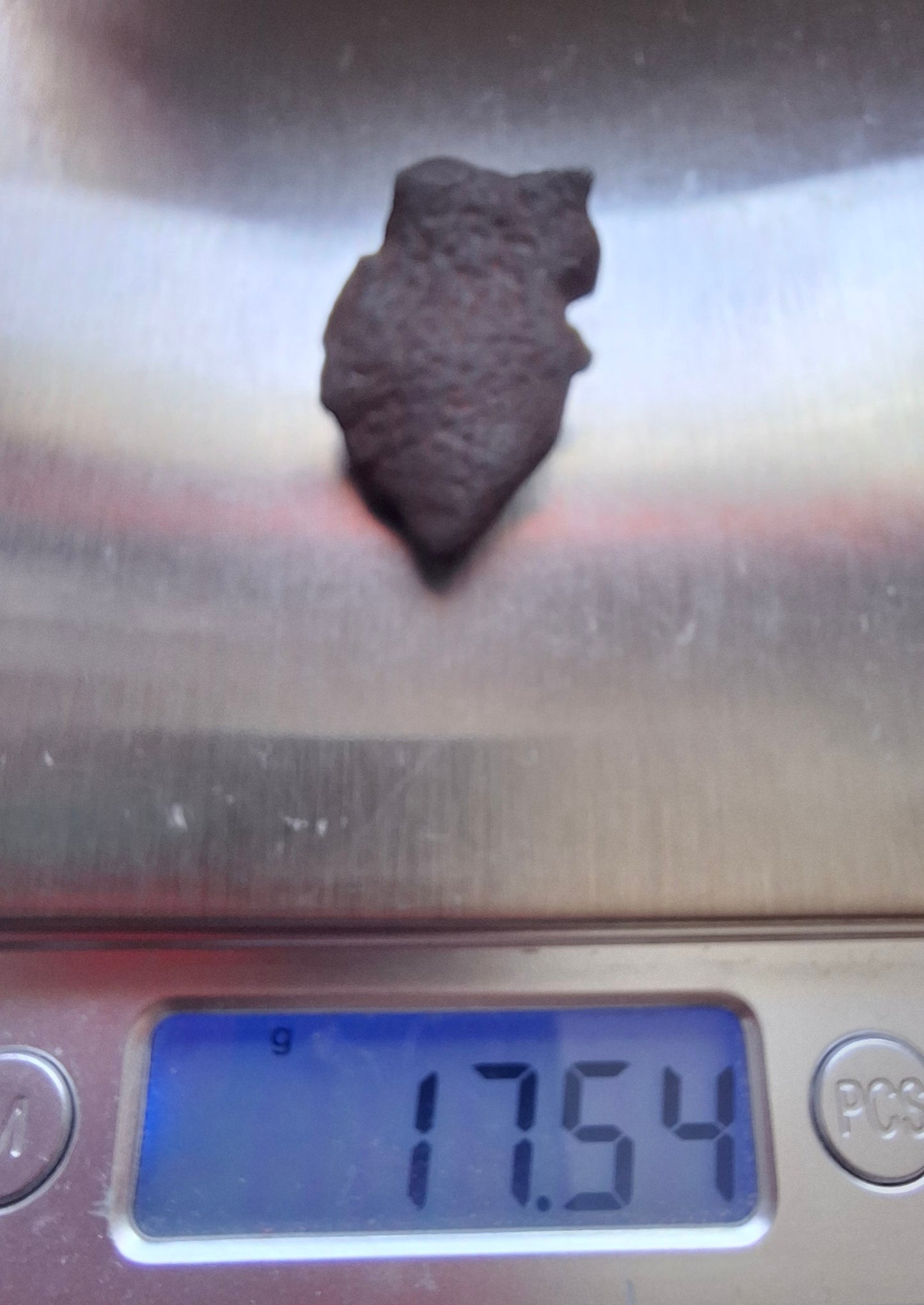 Gebel Kamil Iron Meteorite, 17.54g (Ref: K49)