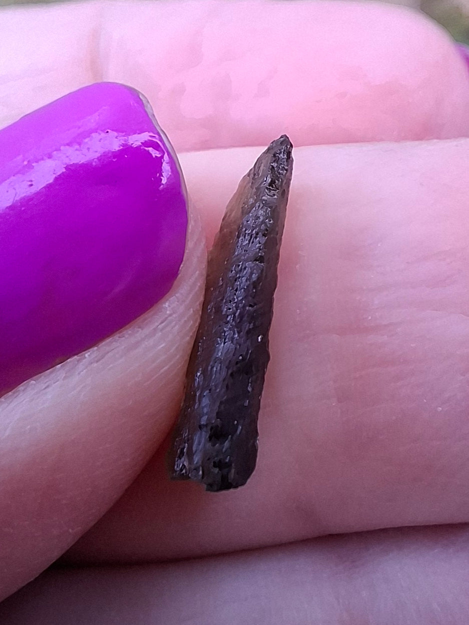Moldavite small Piece, 0.39g. Tektite (Ref: 1430)