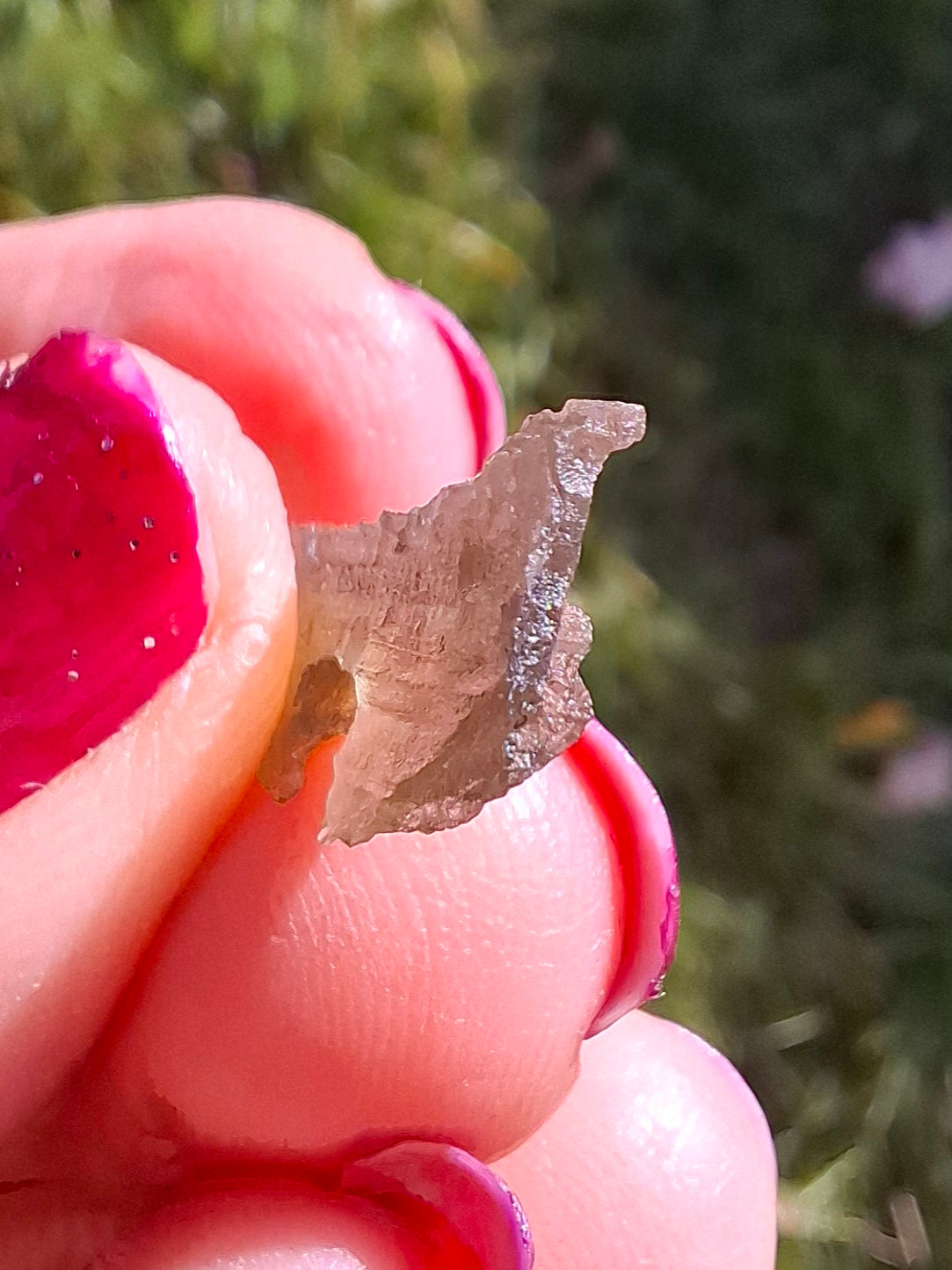 Moldavite Piece, 0.46g, Tektite (Ref: 1521)