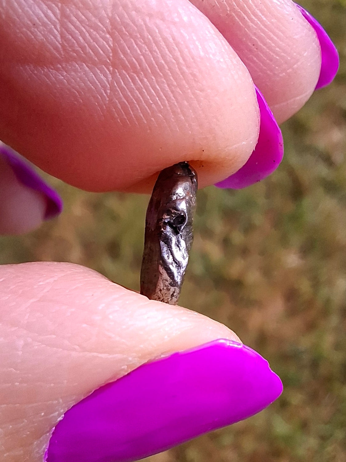 Campo del Cielo, 0.96g, Nickel Iron Meteorite (Ref: C7)