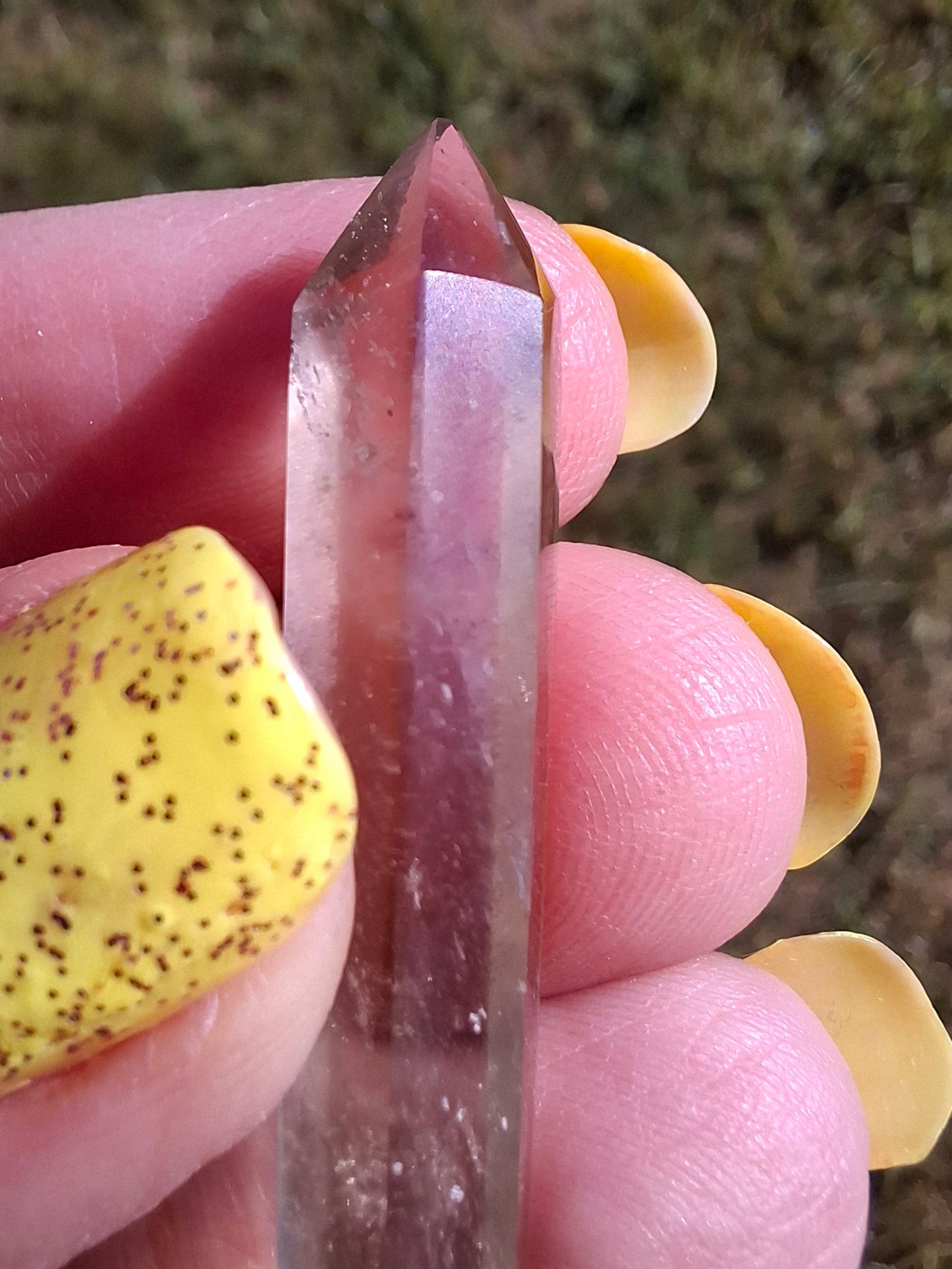 Libyan Desert Glass DT Carving, 3.93g, Tektite (Ref: LDT3)