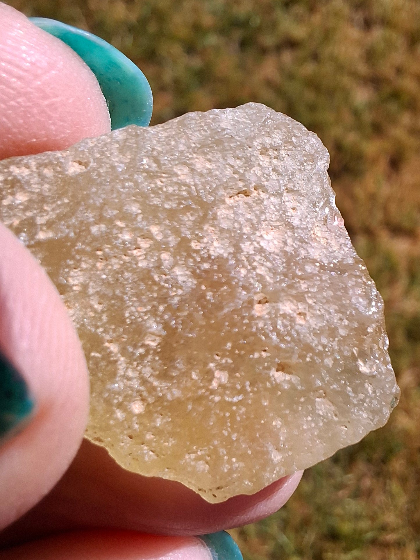 Libyan Desert Glass Piece, 10.15g, Tektite