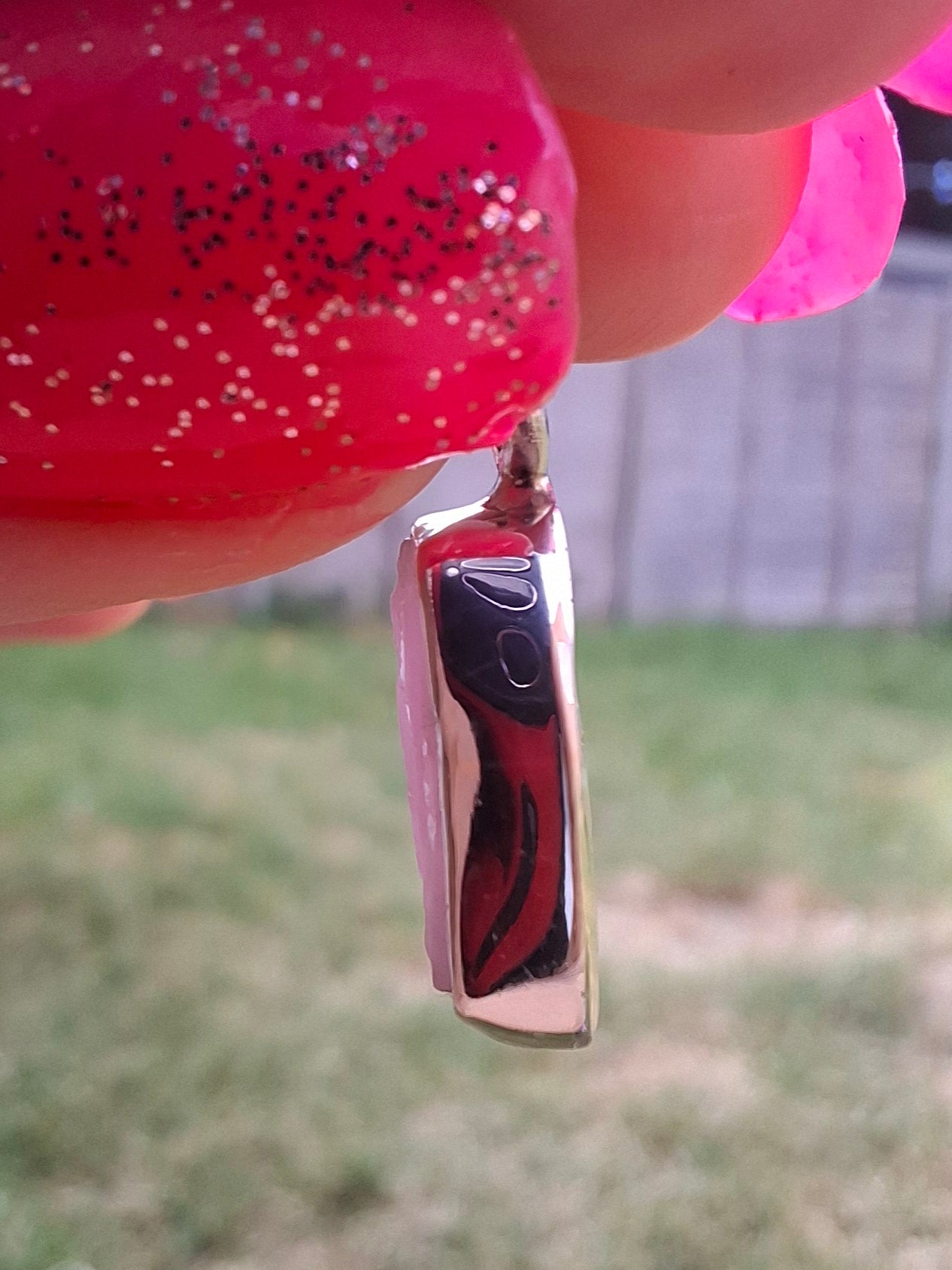 Pink Tourmaline Pendant, 925 Silver, Crystal (Ref: PT69)