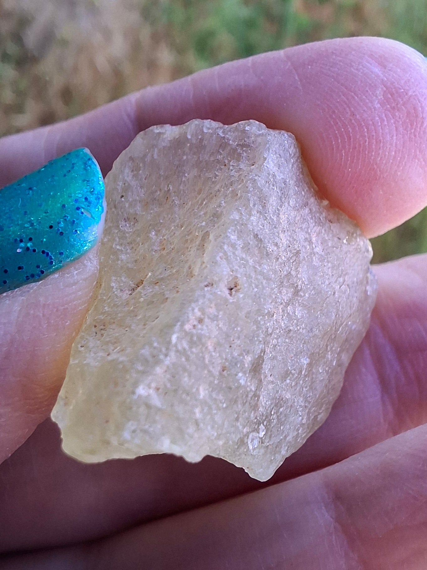 Libyan Desert Glass Piece, 10.15g, Tektite