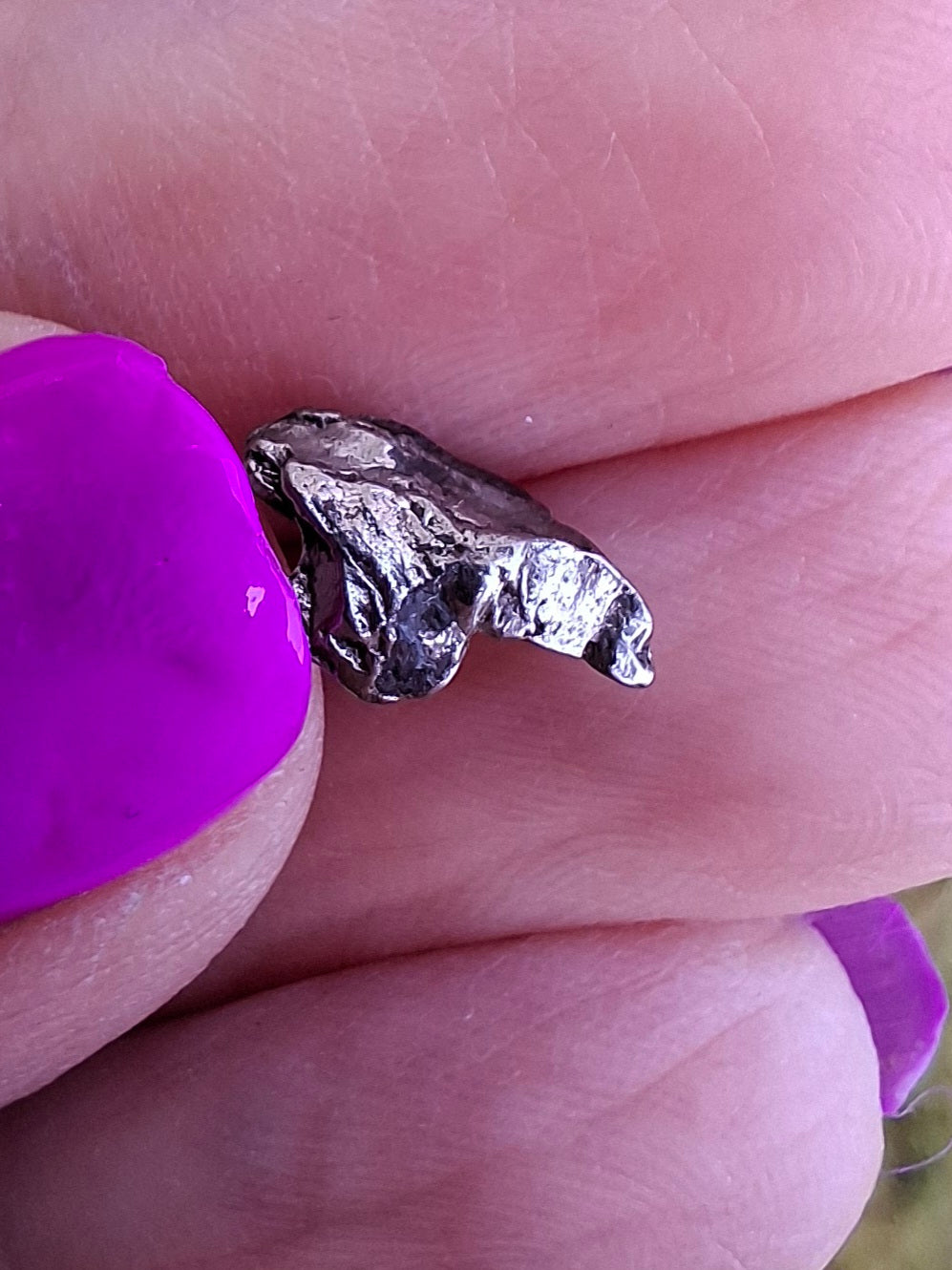 Campo del Cielo, 0.91g, Nickel Iron Meteorite (Ref: C1)