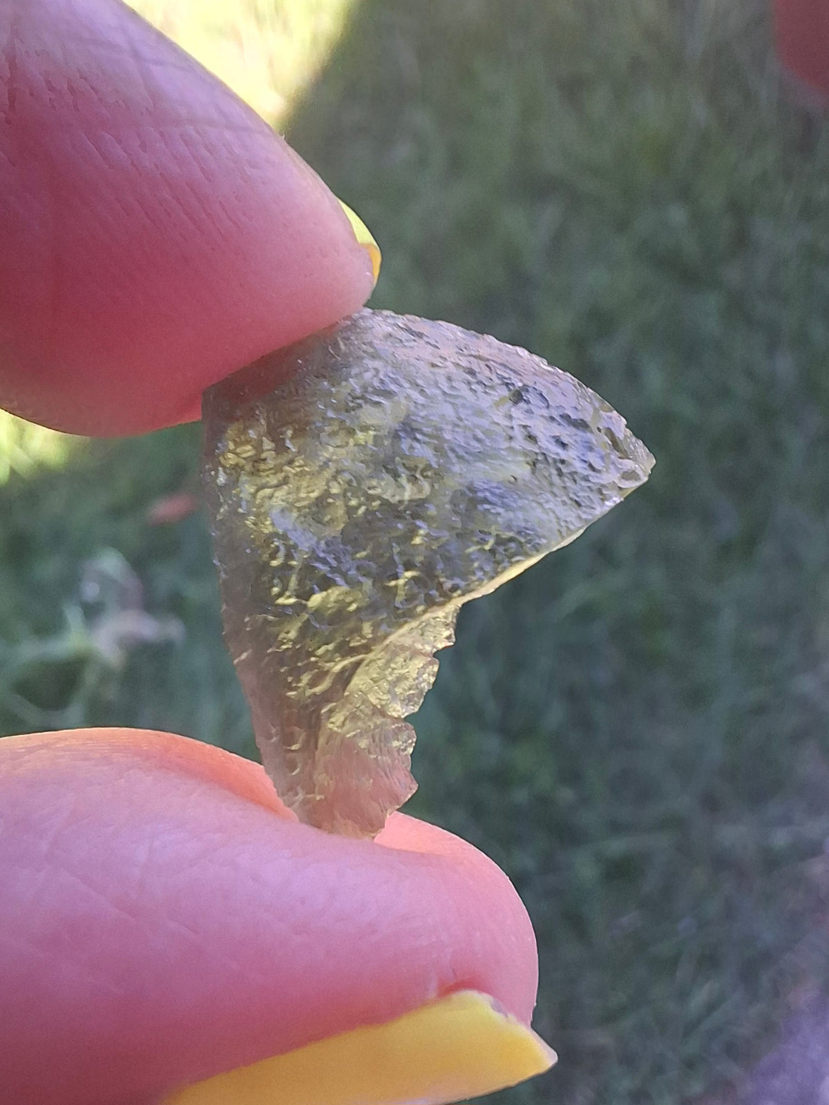 Moldavite Piece, 1.03g, Tektite (Ref: 1516)