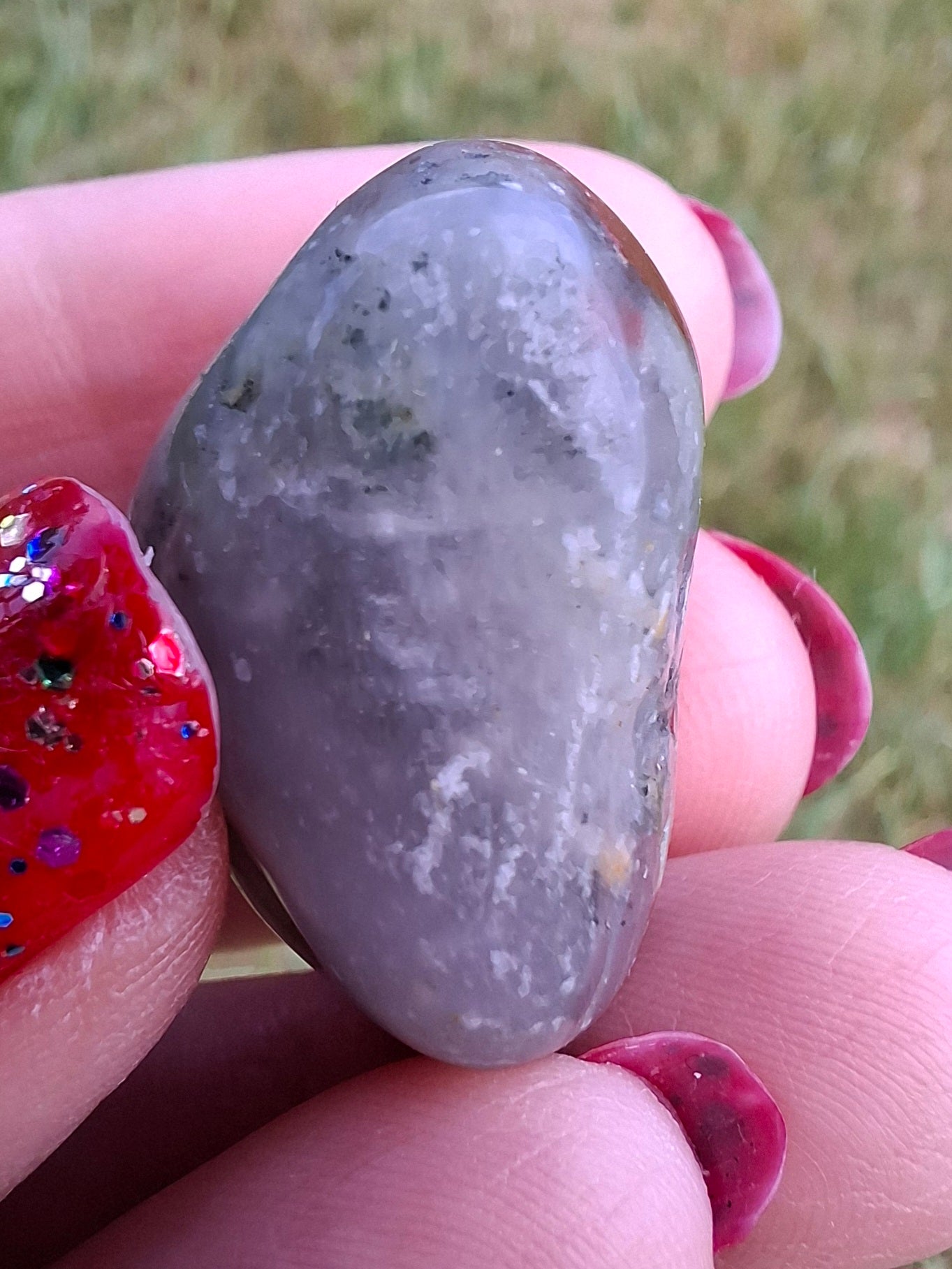 African Blood Stone, Tumble Stone, Crystal (Ref: T175)