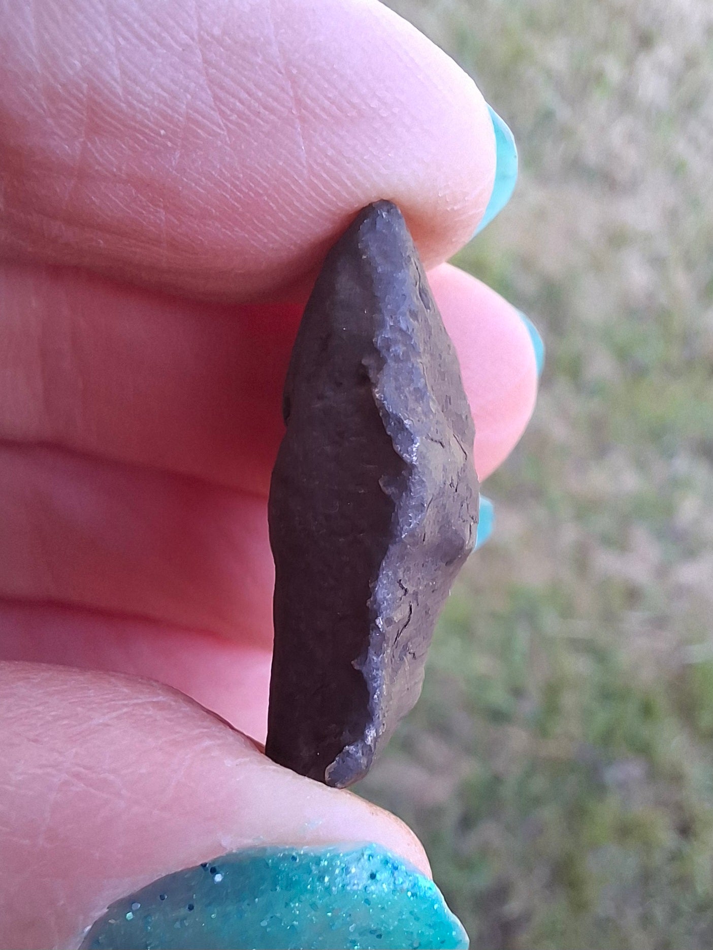 Gebel Kamil Iron Meteorite, 12.34g (Ref: K44)