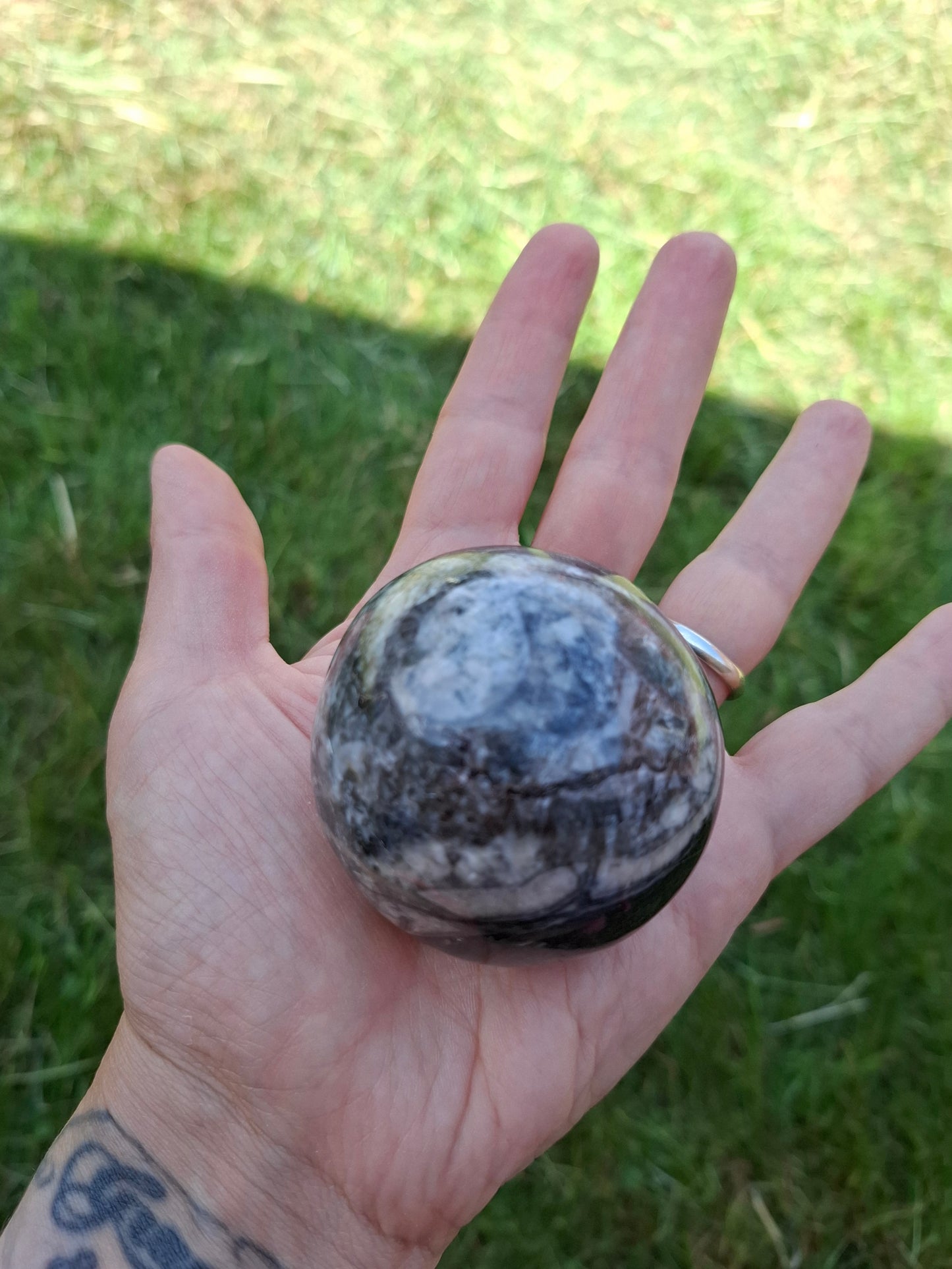 Orthoceras Sphere, Fossil (Ref: OS4)