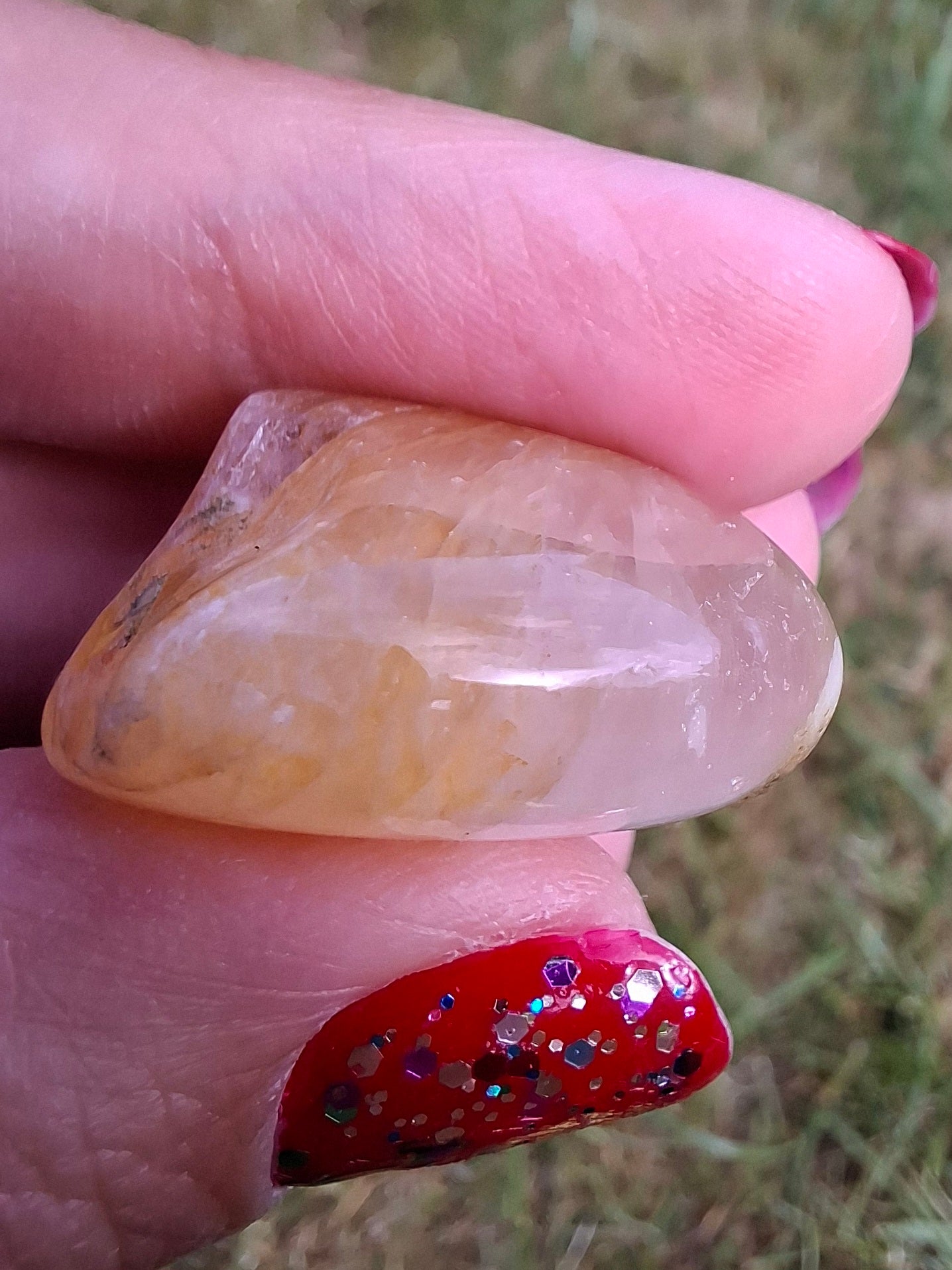 Golden Healer, Tumble Stone, Crystal (Ref: T194)