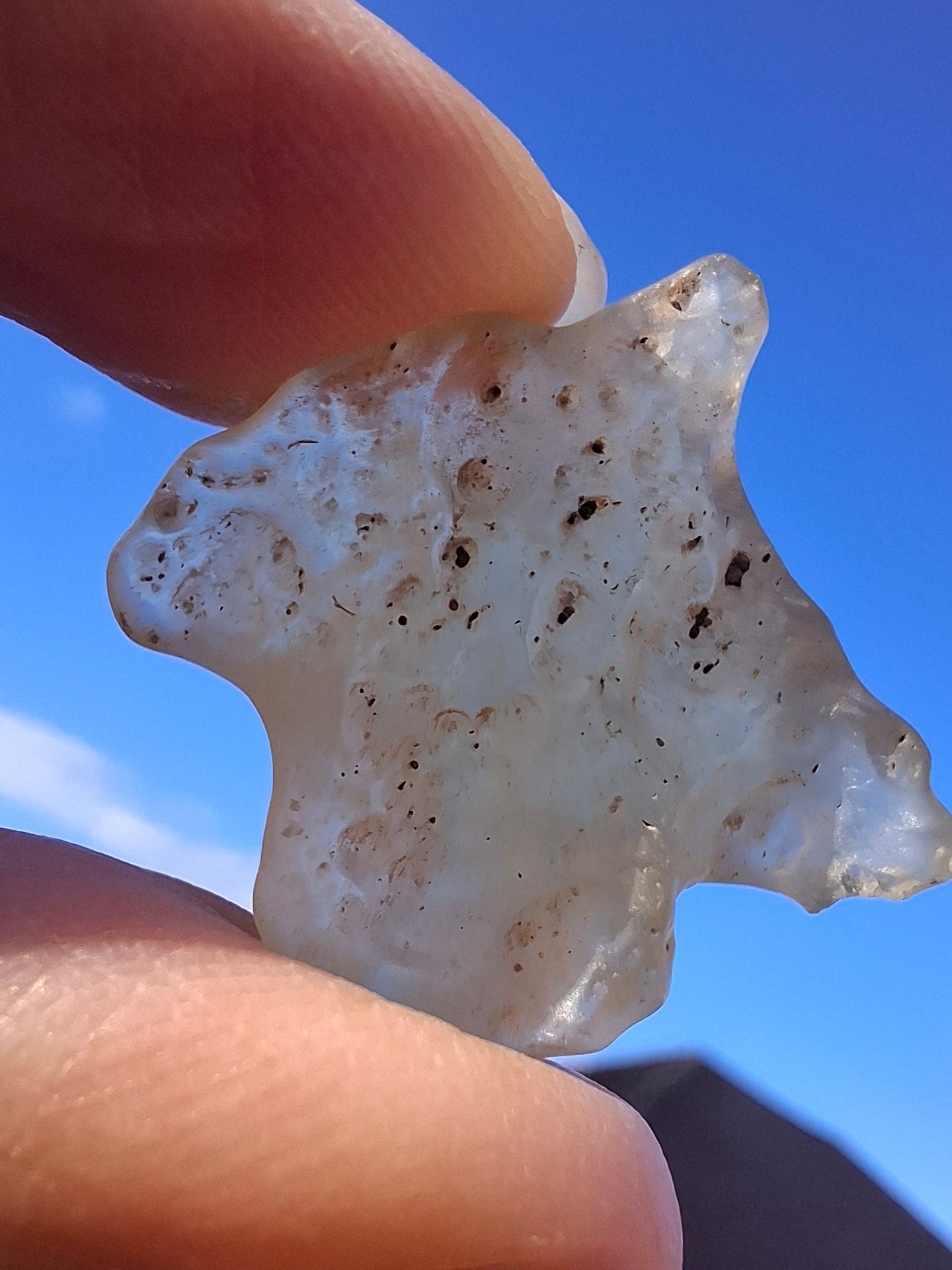 Libyan Desert Glass Piece, 5.68g, Tektite (Ref: LE258)