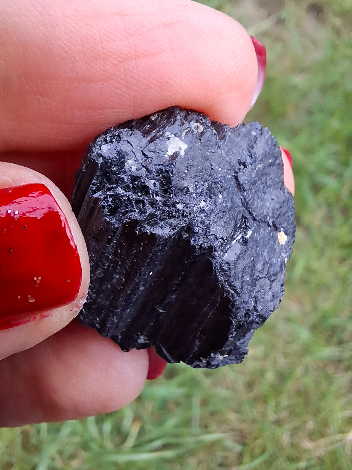Black Tourmaline RAW, 11.70g, Crystal (Ref: RBT6)