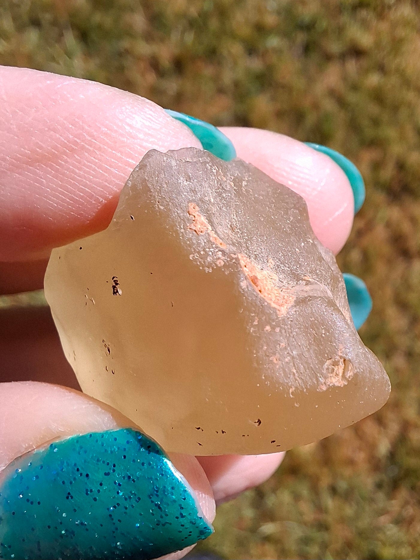Libyan Desert Glass Piece, 16.55g, Tektite