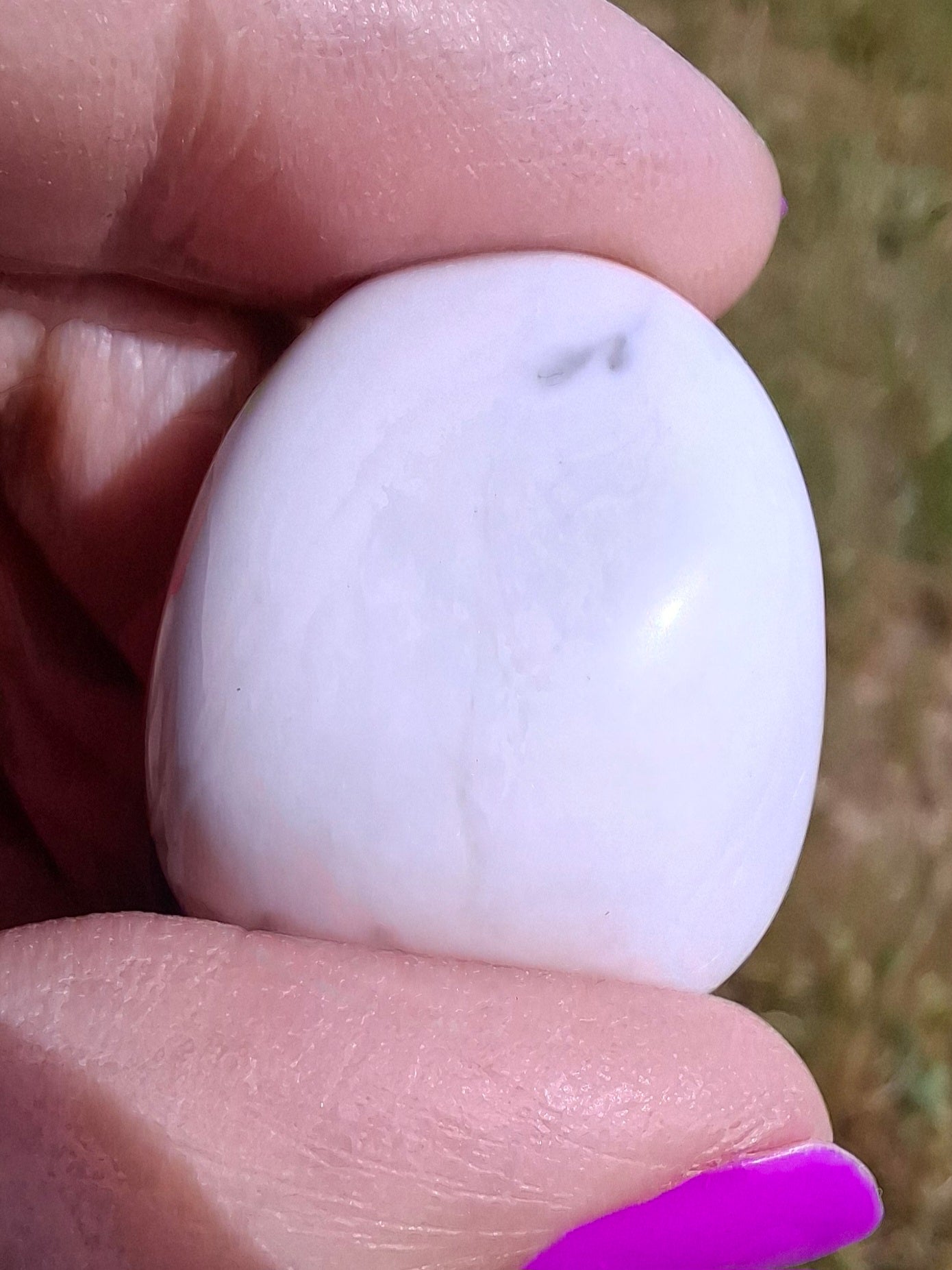 Howlite, Tumble Stone, Crystal (Ref: T34)