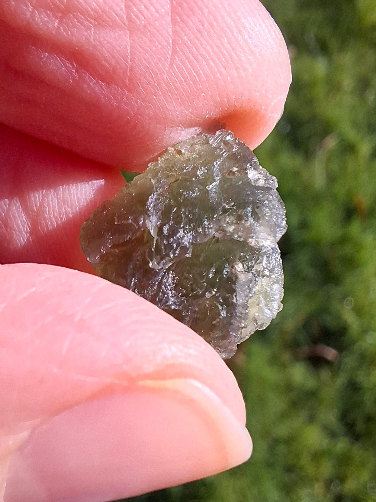 Moldavite Piece, 1.41g, Tektite (Ref: 1339)