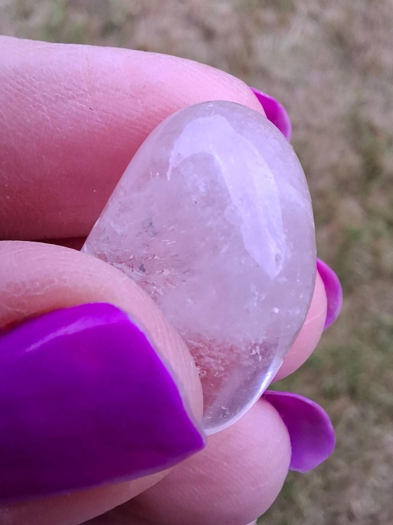Clear Quartz, Tumble Stone, Crystal (Ref: T28)
