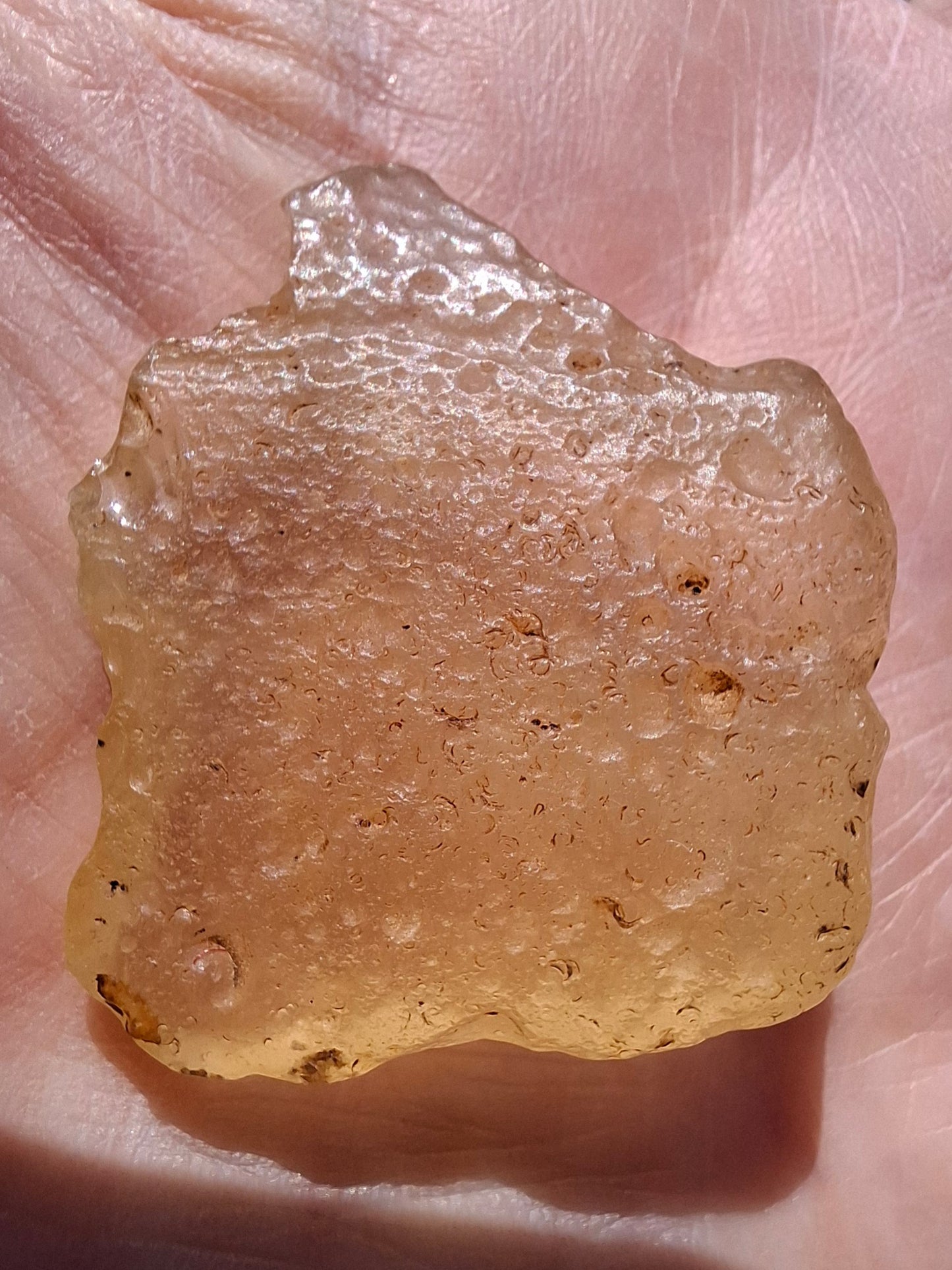 Libyan Desert Glass Piece, 15.20g, Tektite (Ref: LE276)