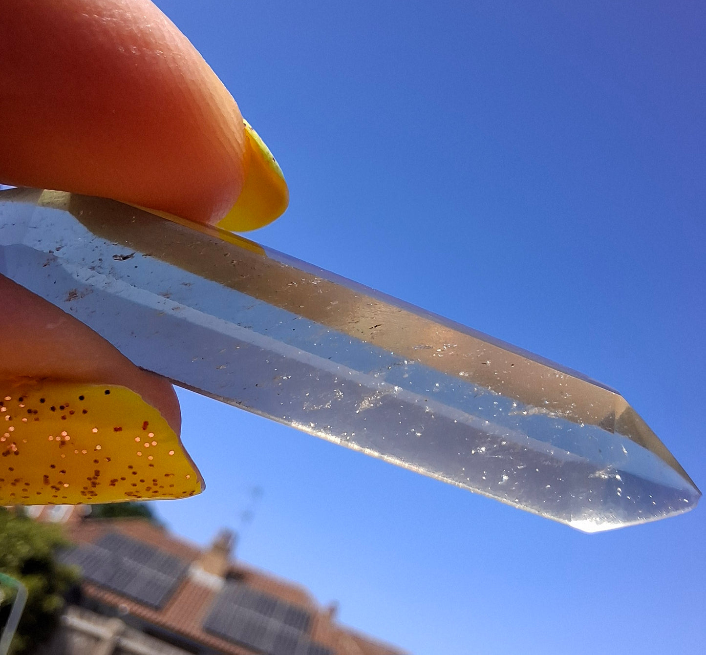 Libyan Desert Glass DT Carving, 4.71g, Tektite (Ref: LDT2)