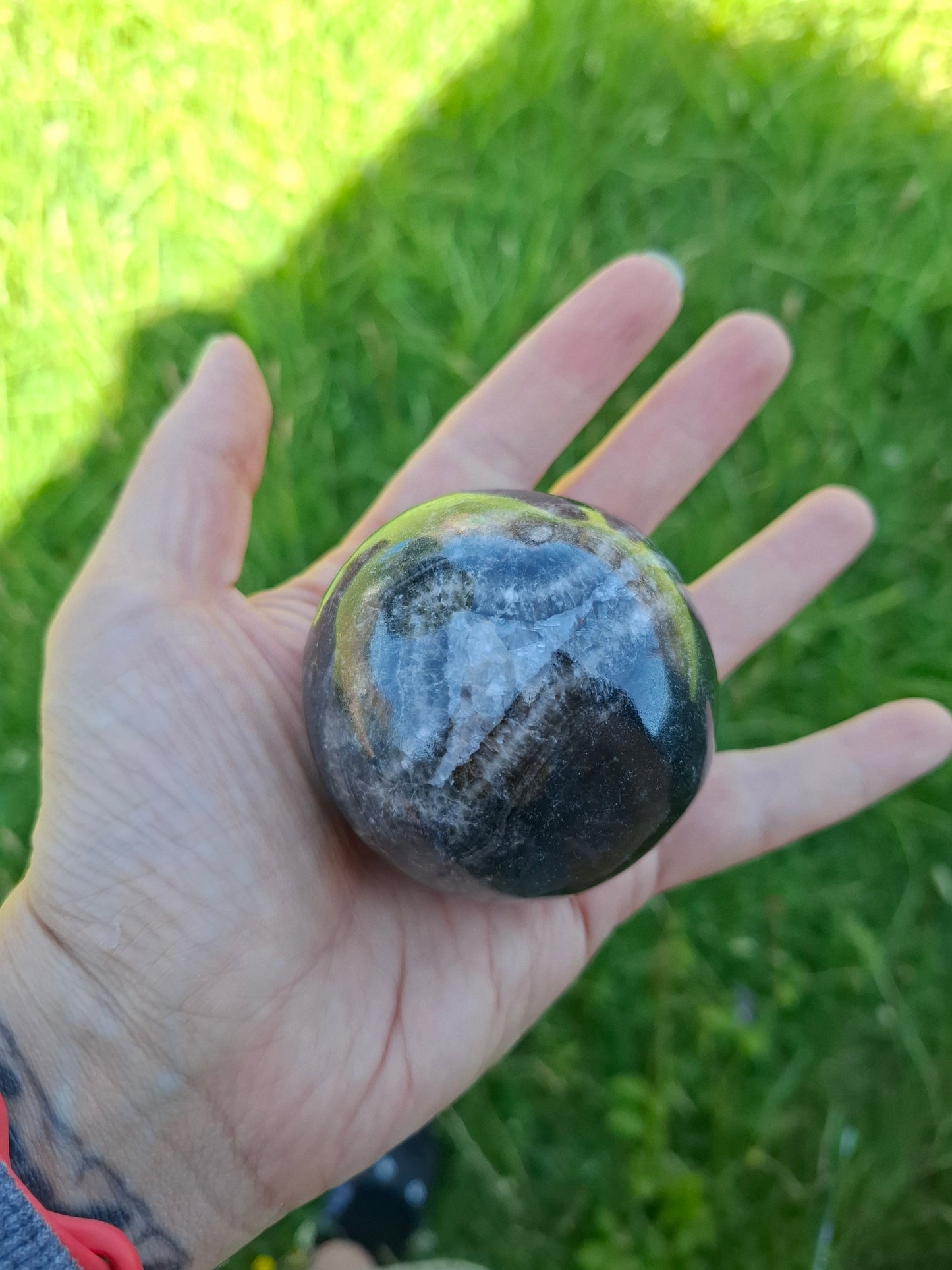 Orthoceras Sphere, Fossil (Ref: OS3)