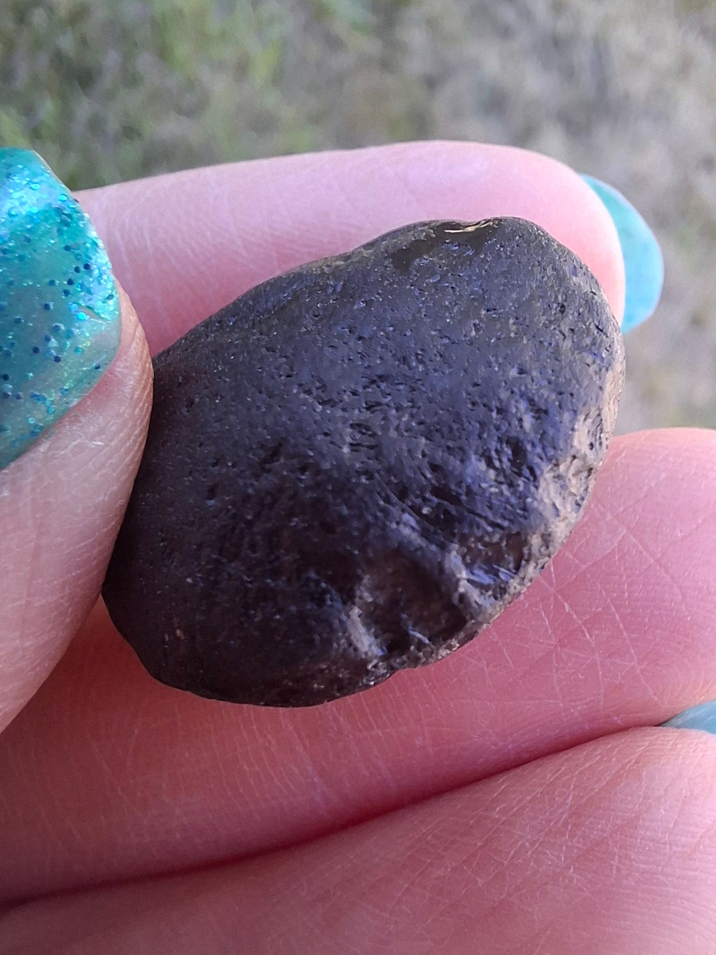 Philippinite (Rizalite), 9.24g, Tektite