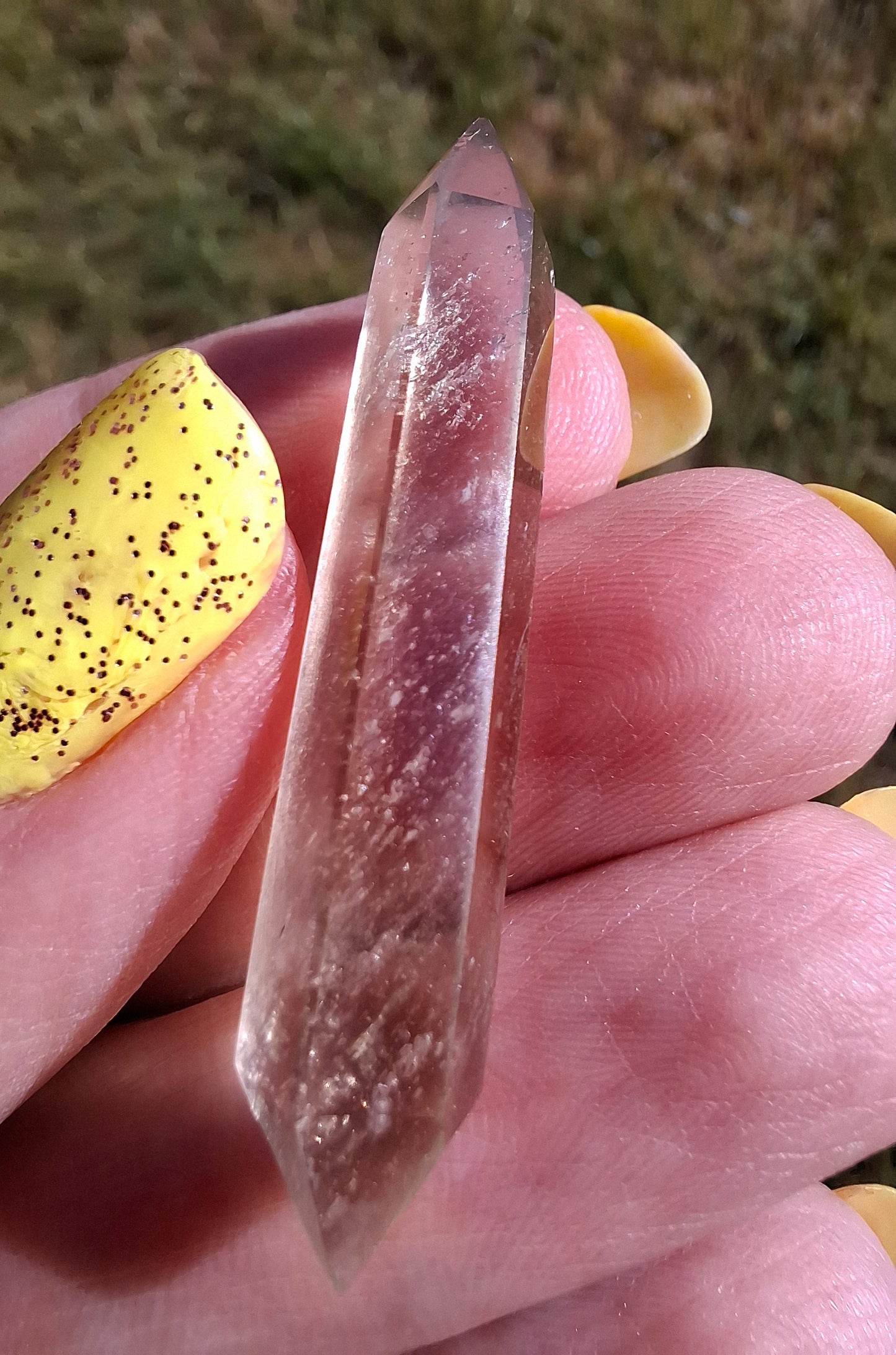 Libyan Desert Glass DT Carving, 3.93g, Tektite (Ref: LDT3)
