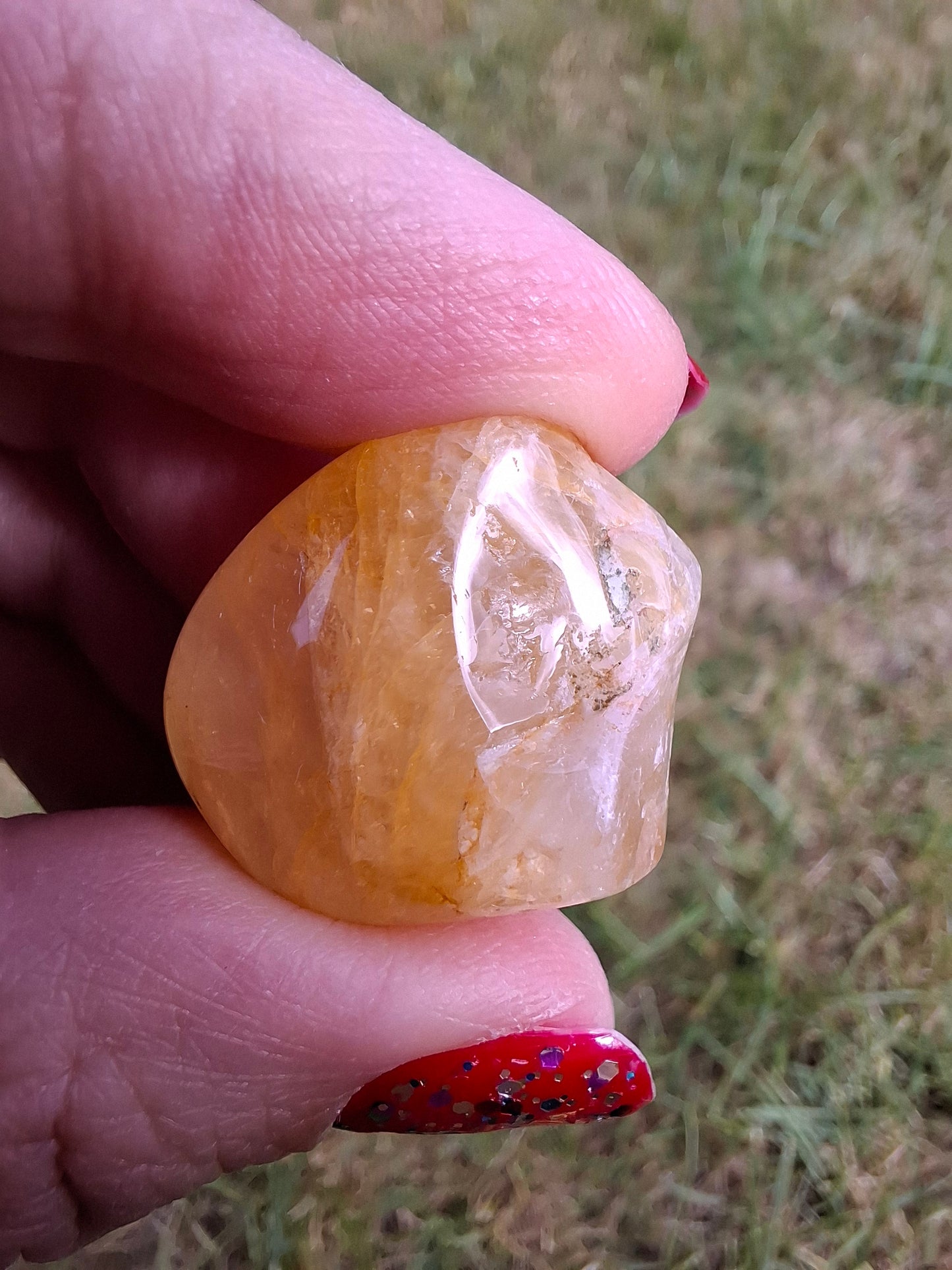Golden Healer, Tumble Stone, Crystal (Ref: T194)