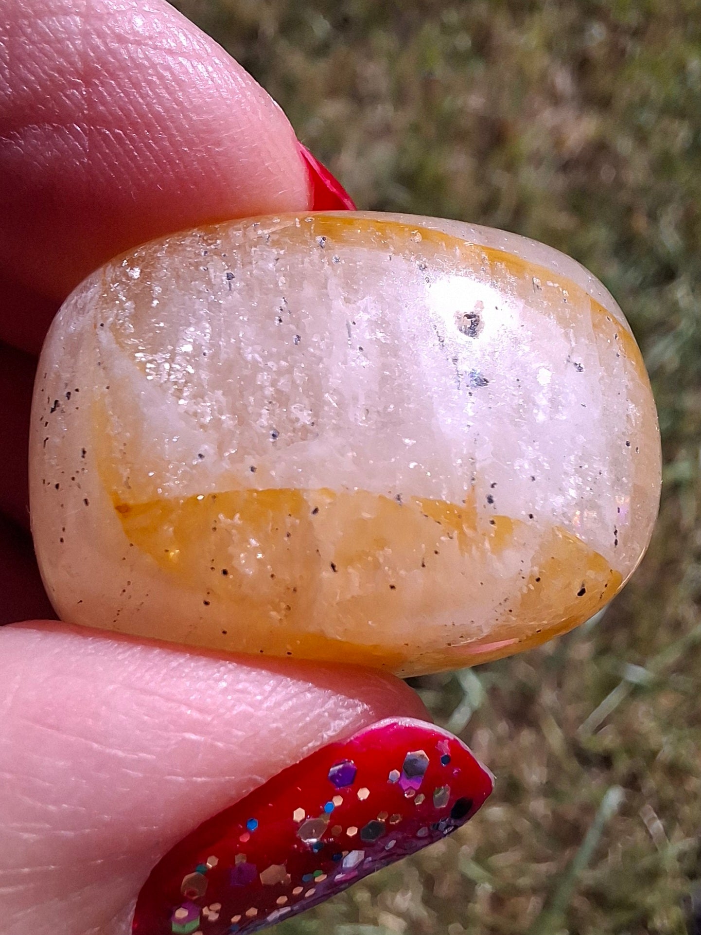 Golden Healer, Tumble Stone, Crystal (Ref: T191)
