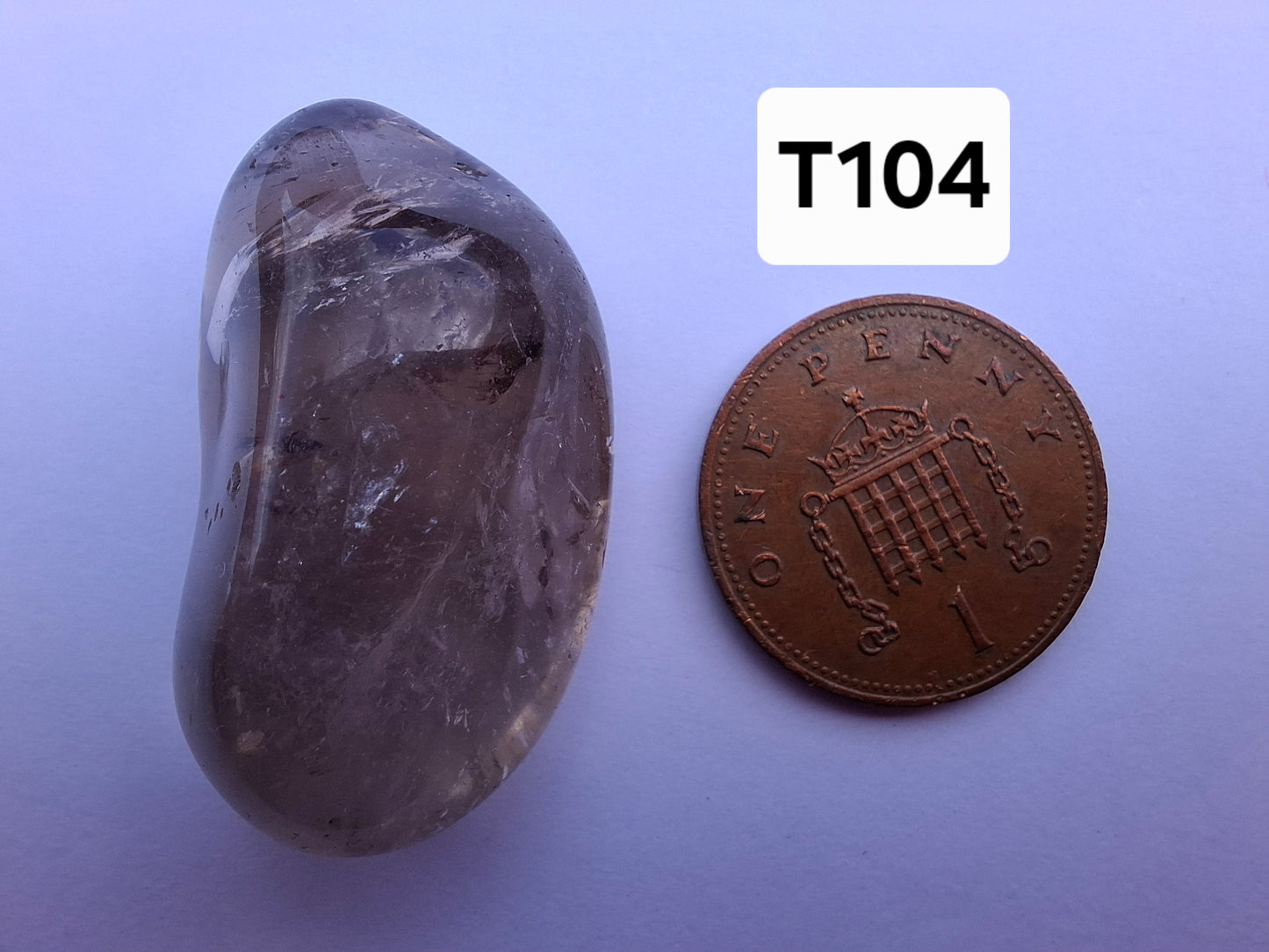 Smoky Quartz, Tumble Stone, Crystal (Ref: T104)