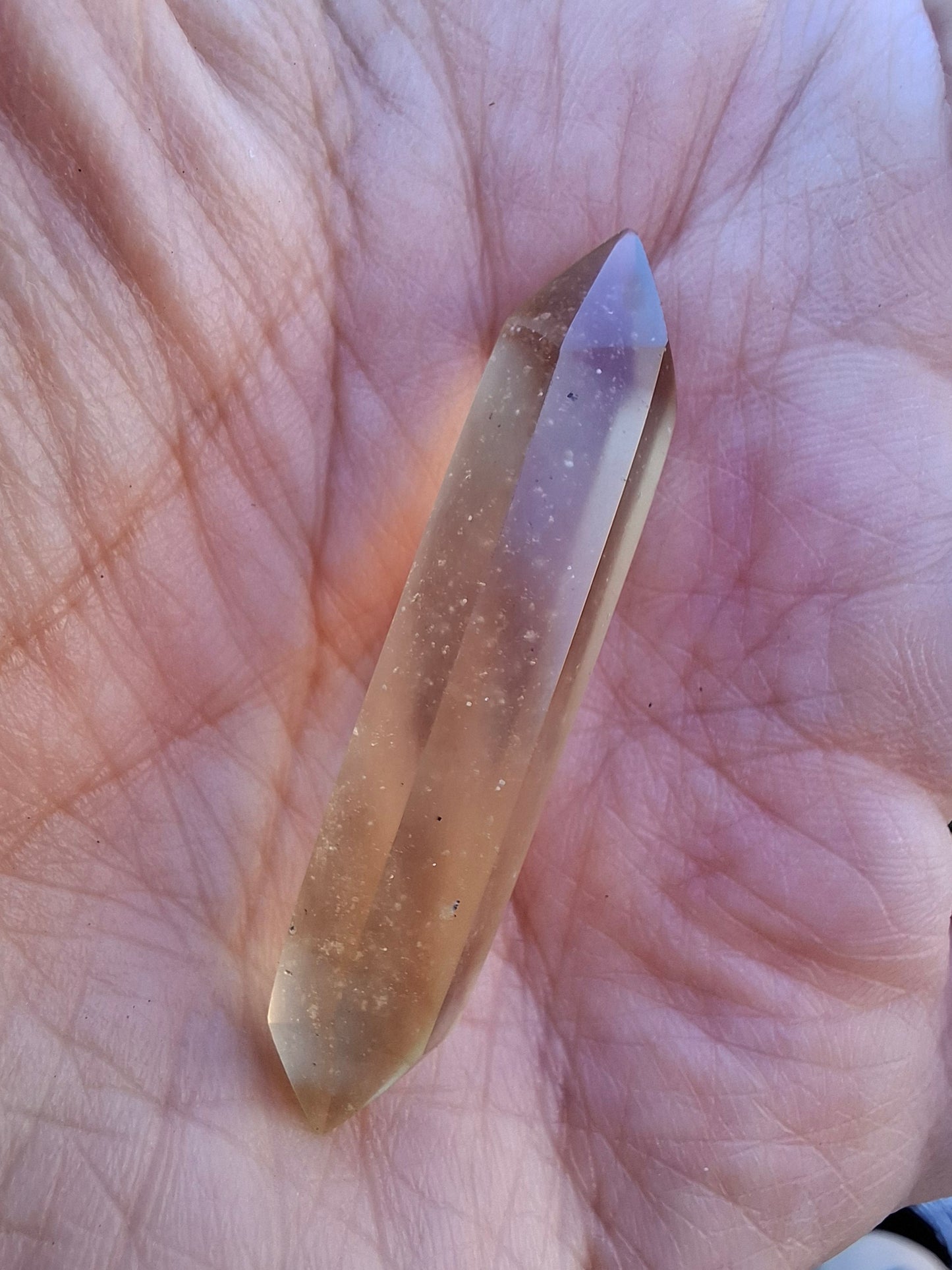 Libyan Desert Glass DT Carving, 4.57g, Tektite (Ref: LDT8)