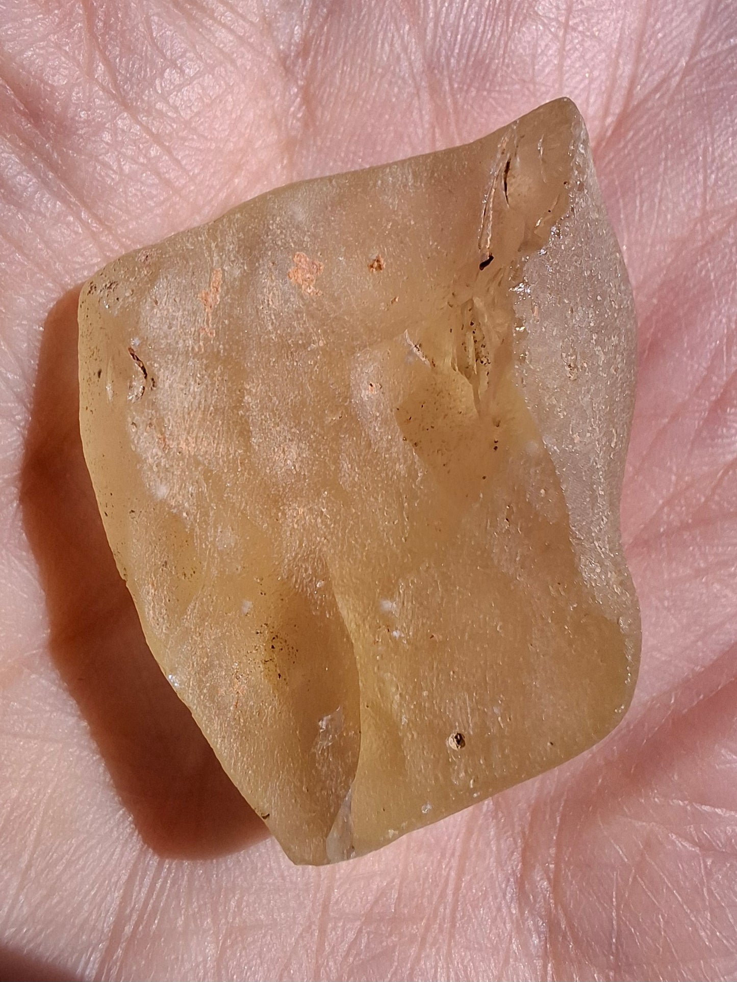 Libyan Desert Glass Piece, 12.30g, Tektite