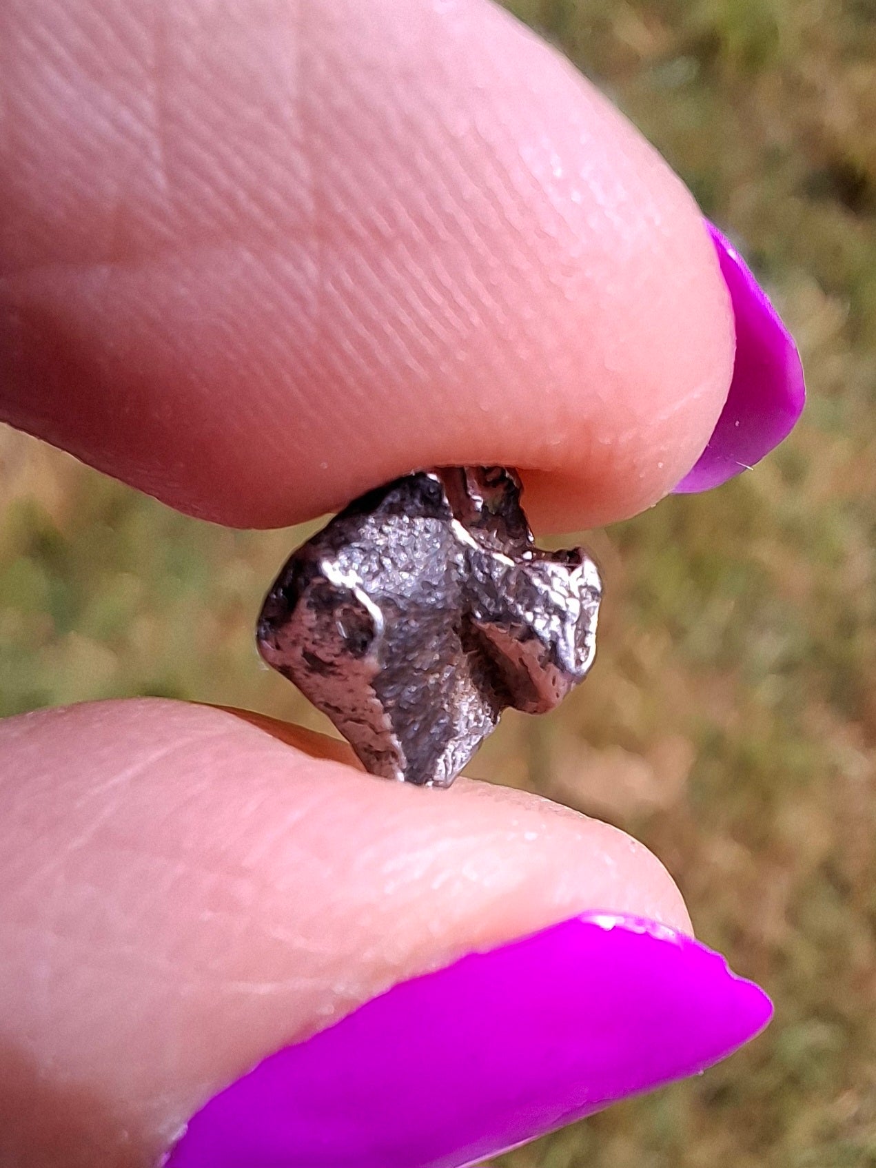 Campo del Cielo, 0.91g, Nickel Iron Meteorite (Ref: C1)