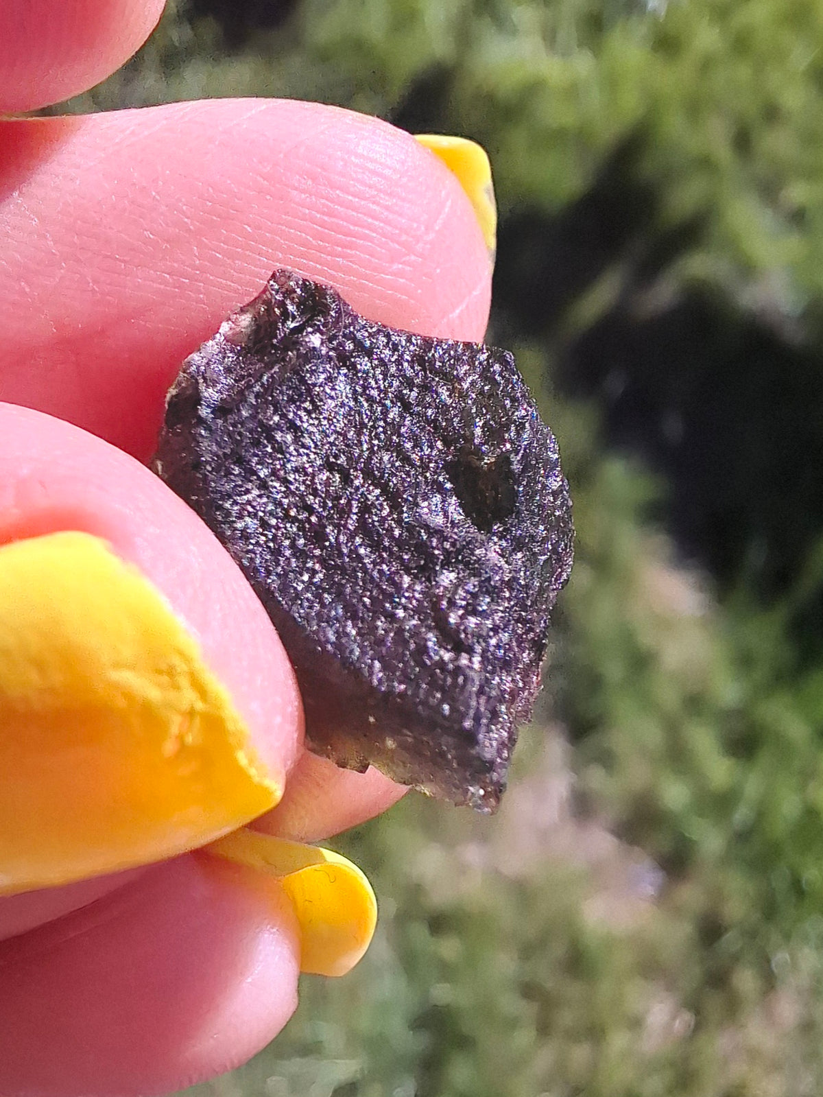 Moldavite Piece, 2.22g, Tektite (Ref: 1514)