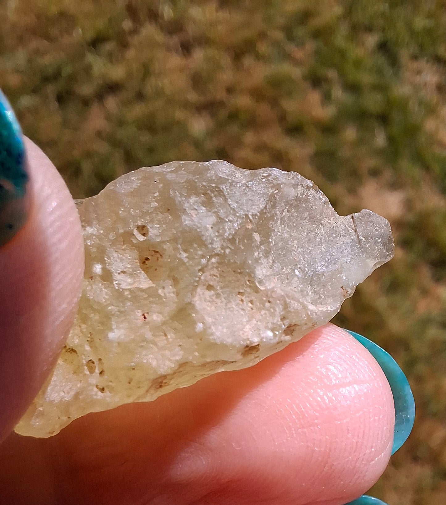 Libyan Desert Glass Piece 6.33g, Tektite