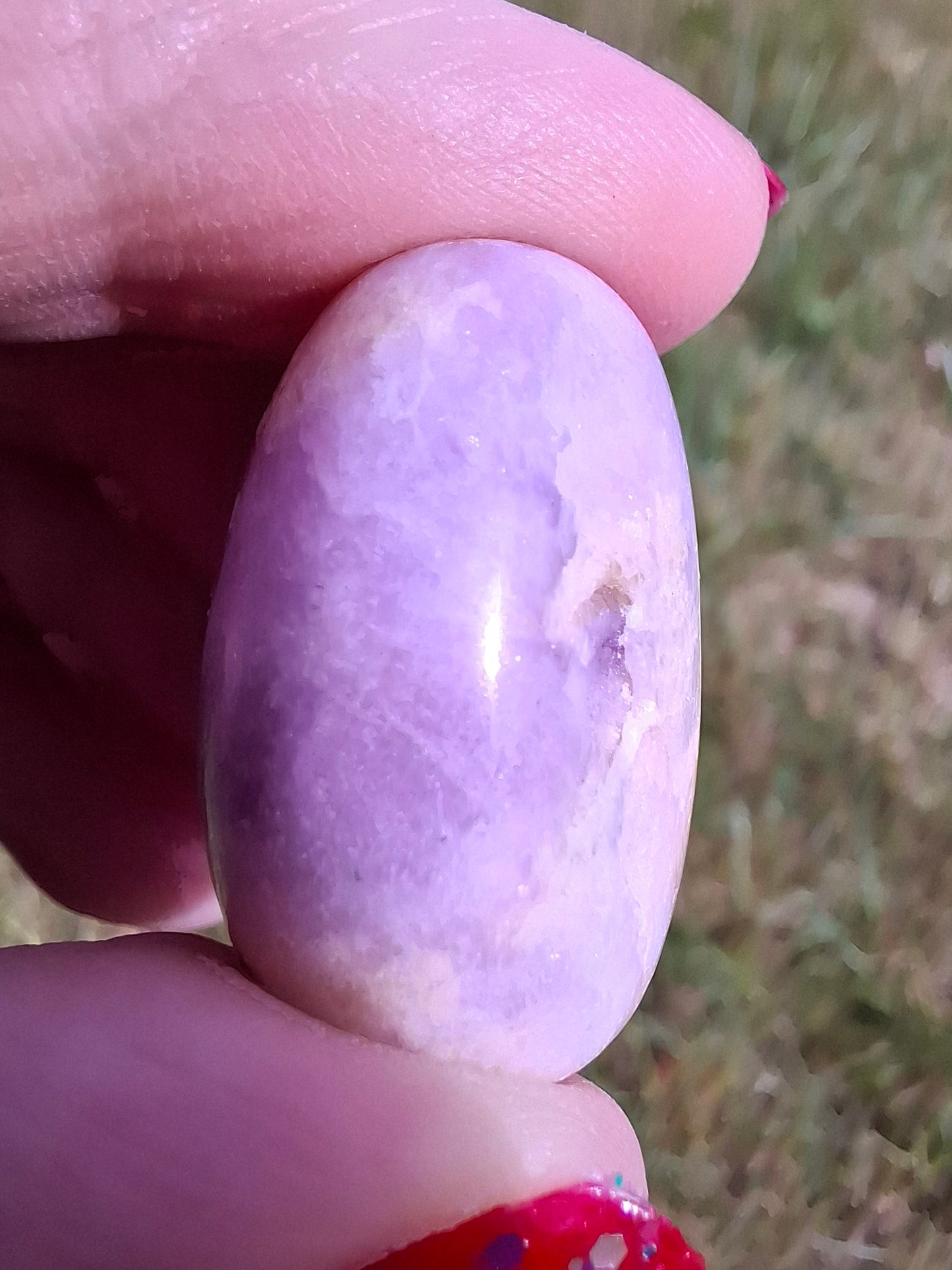 Lepidolite, Tumble Stone, Crystal (Ref: T121)