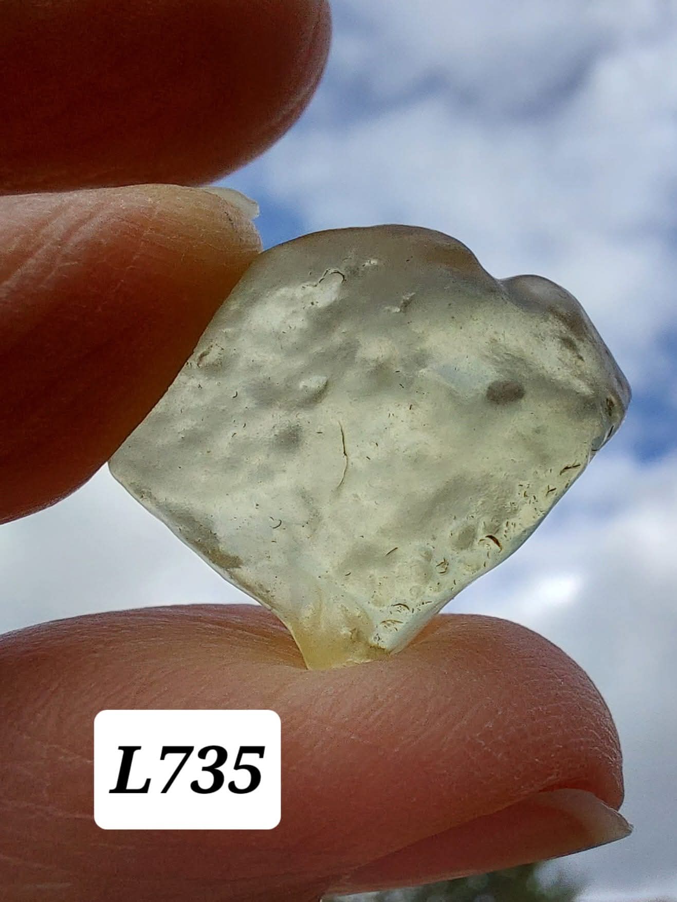 Libyan Desert Glass Piece, 4.53g, Tektite