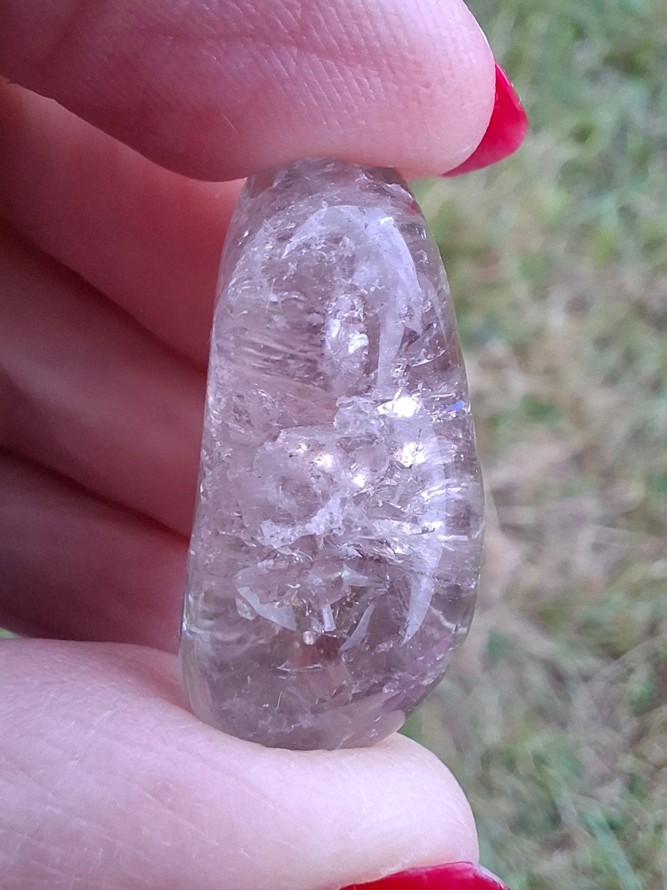 Smoky Quartz, Tumble Stone, Crystal (Ref: T108)
