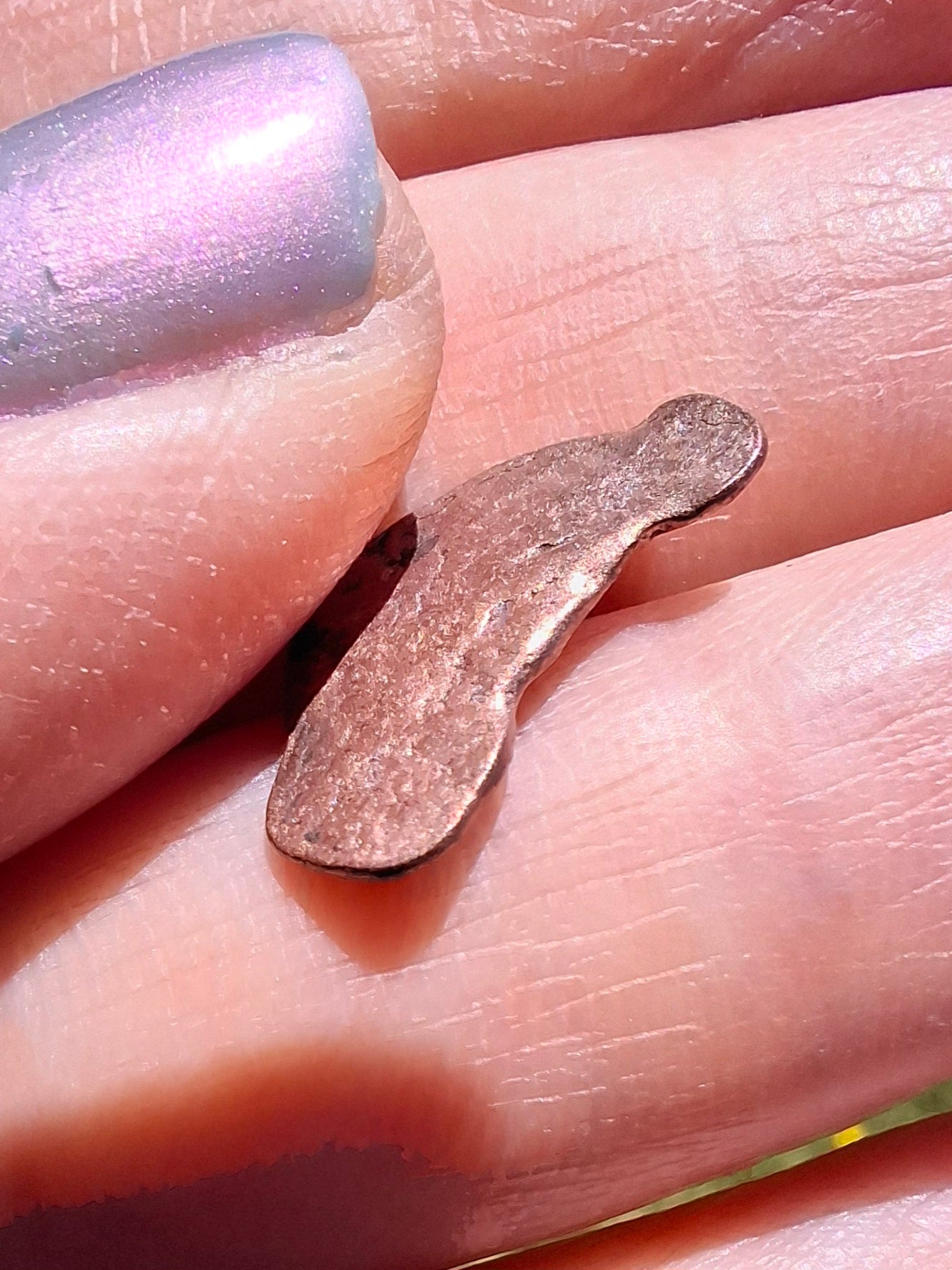 Native Copper Nugget, 0.96g, (Ref: COP7)