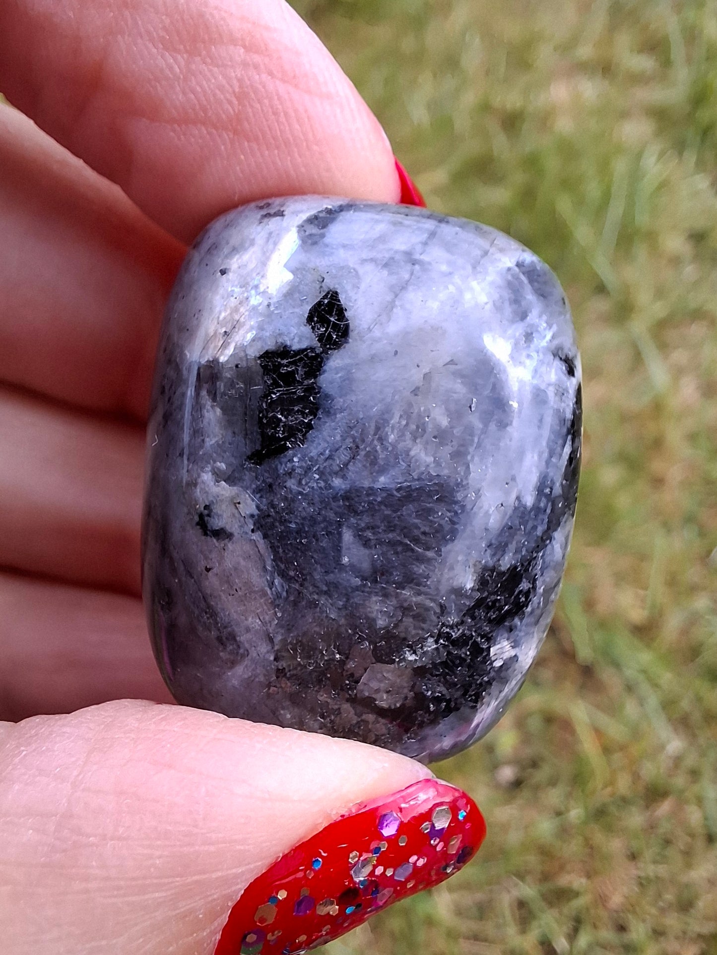 Larvikite, Tumble Stone, Crystal (Ref: T126)