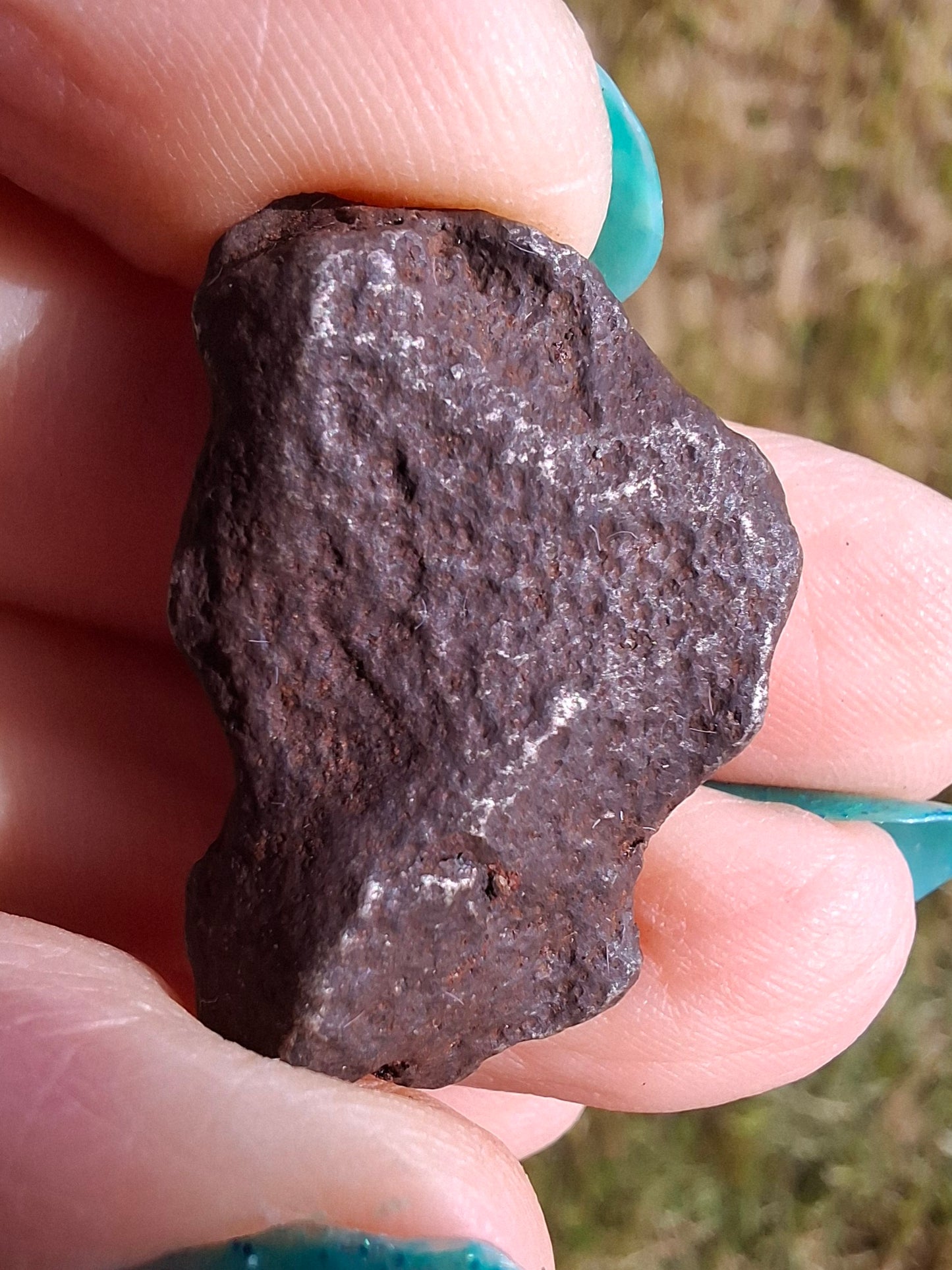 Gebel Kamil Iron Meteorite, 12.64g (Ref: K31)