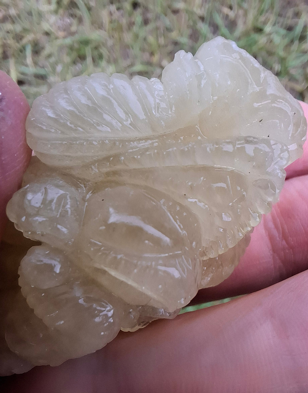 Libyan Desert Glass GANESHA craving, 31.21g, Tektite (Ref: Ganesha2)