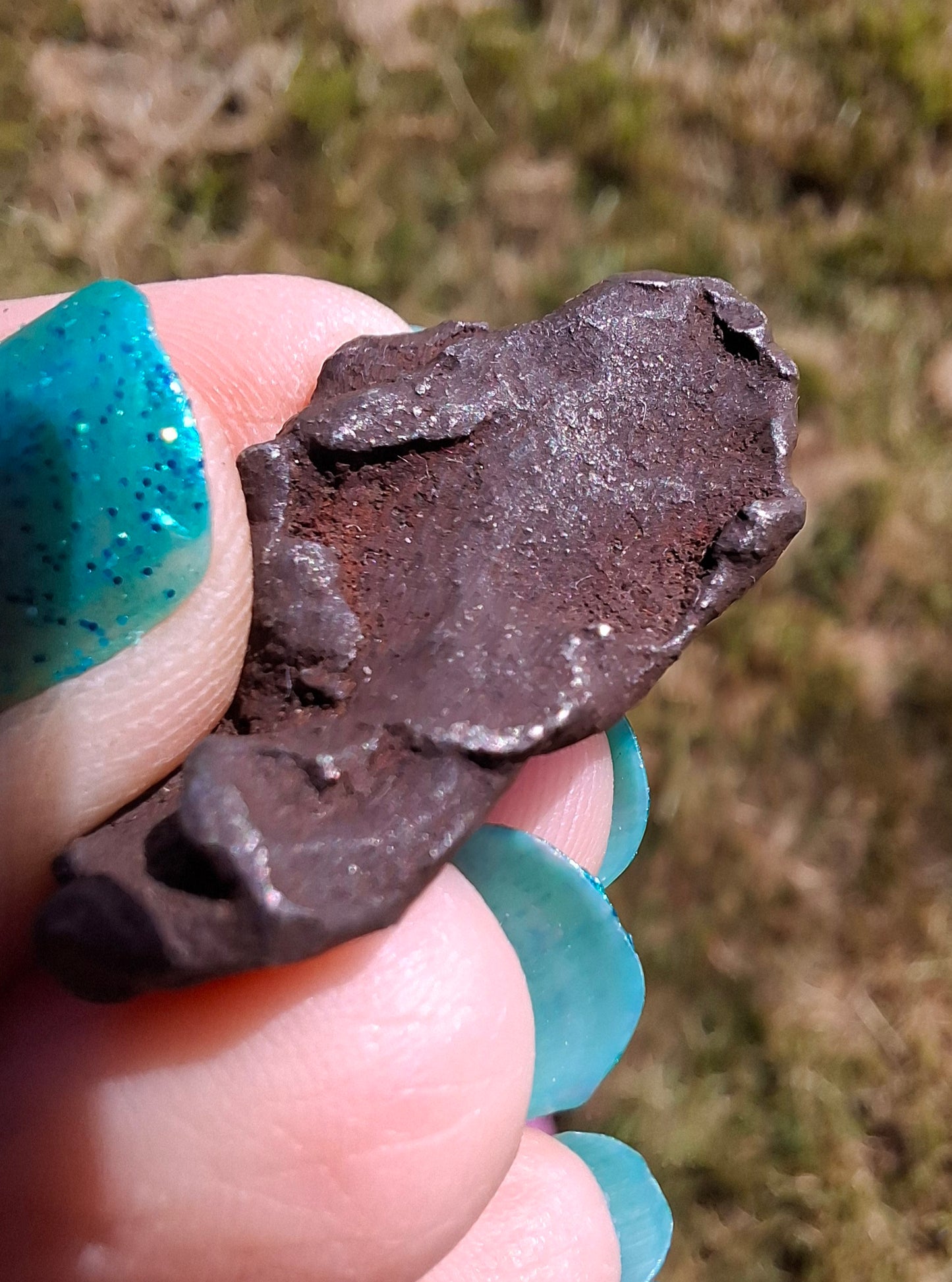 Gebel Kamil Iron Meteorite, 10.78g (Ref: K37)