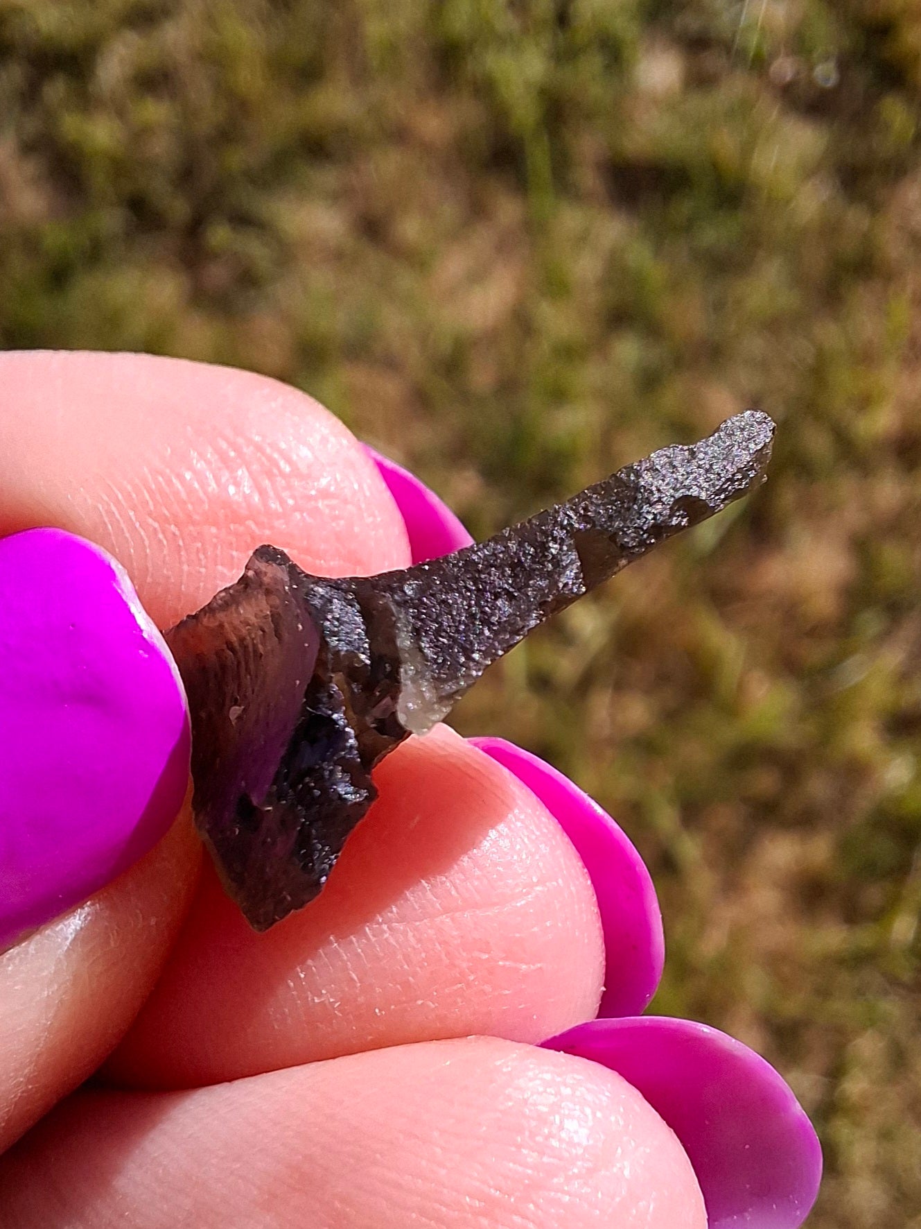 Moldavite Piece, 1.08g, Tektite (Ref: 1429)