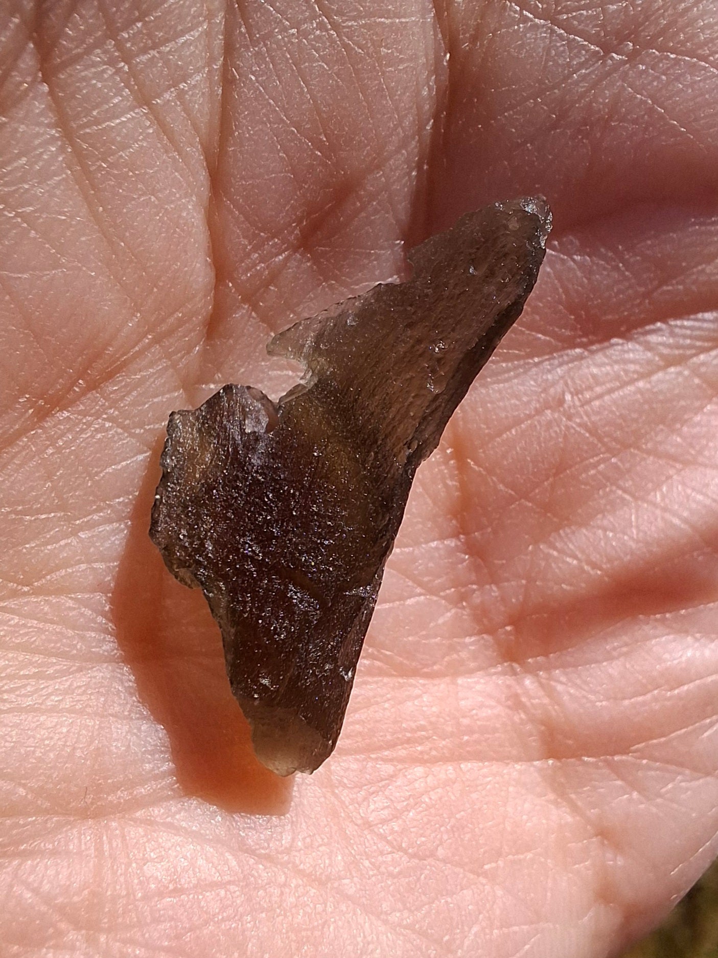 Moldavite Piece, 1.08g, Tektite (Ref: 1429)