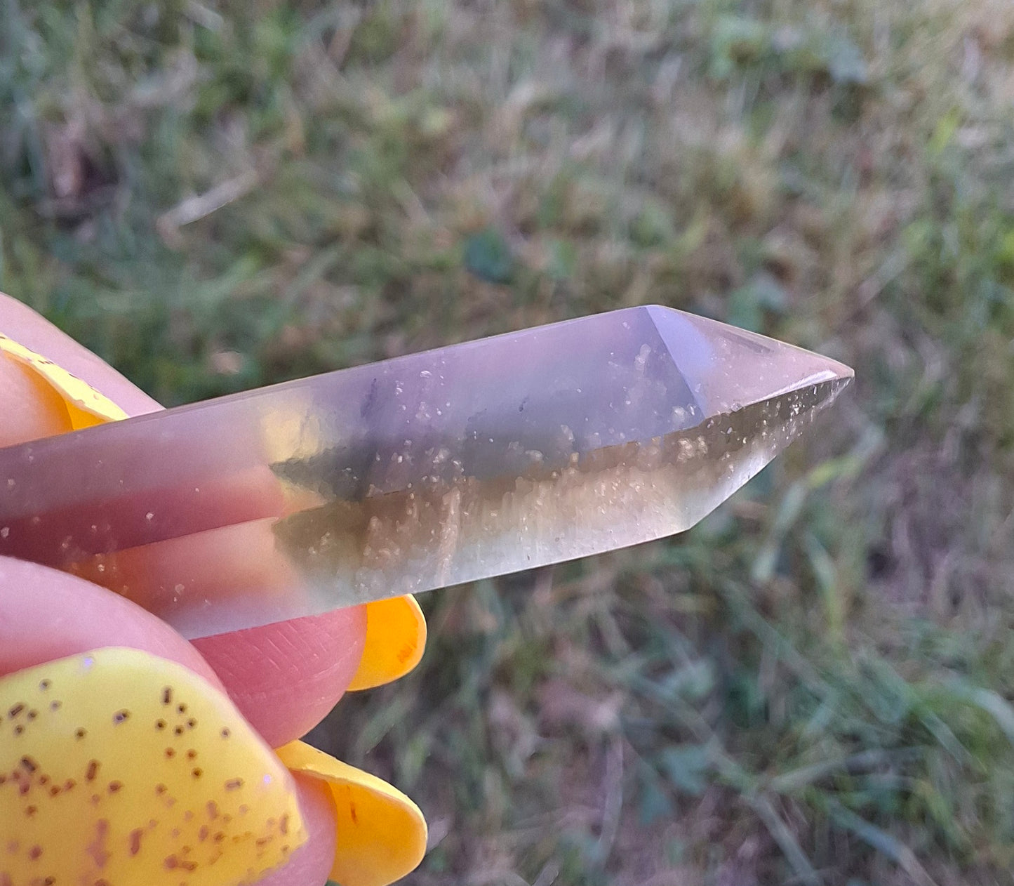 Libyan Desert Glass DT Carving, 4.71g, Tektite (Ref: LDT9)