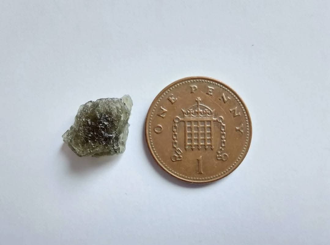 Moldavite Piece, 0.87g, Tektite (Ref: 231)