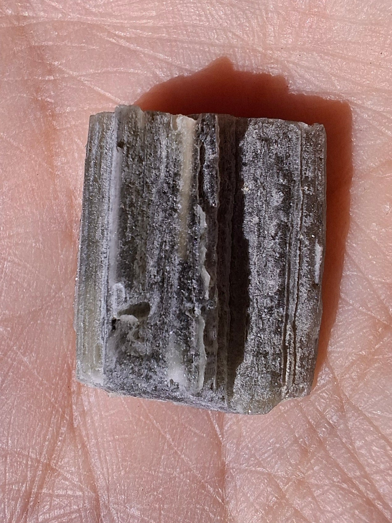 Moldavite Piece, SNOWFLAKE, FROSTED, BARTOCHOV, 3.12g, Tektite (Ref: 1365)