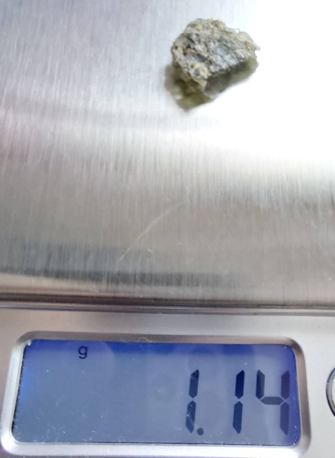 Moldavite Piece, 1.14g, Tektite (Ref: E165)